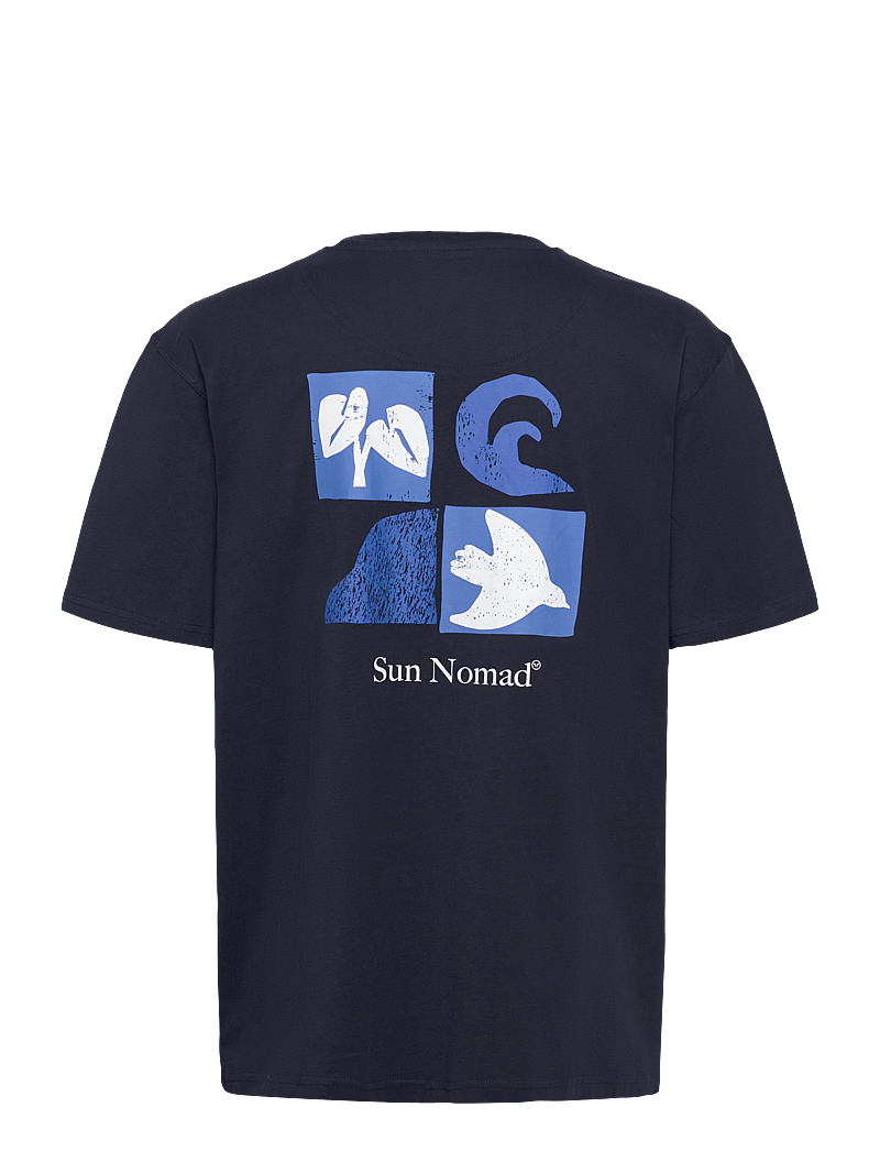 Fat Moose - Florian T-shirt - kurzärmelig - navy - 2