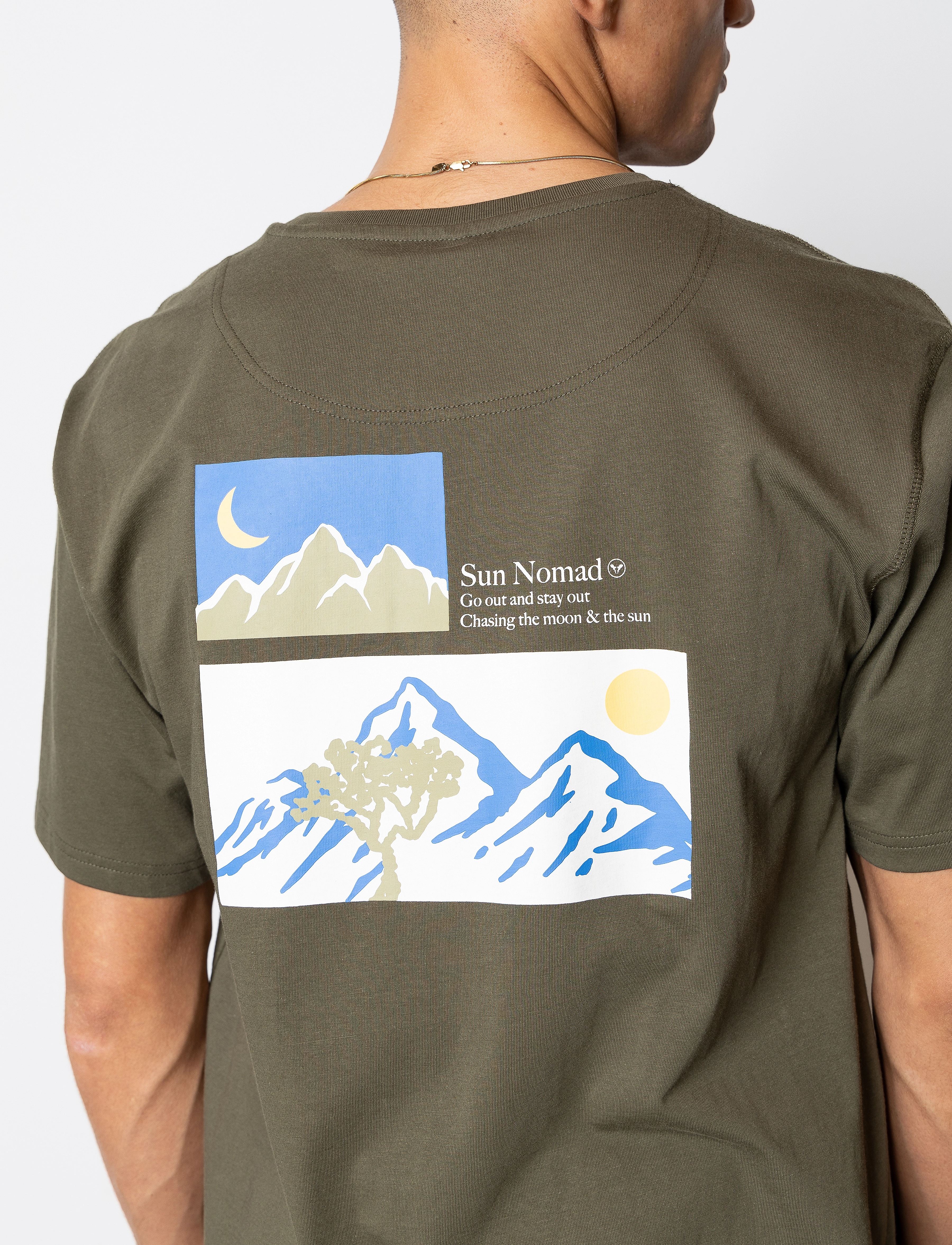 Fat Moose - Marcel T-shirt - army - 3