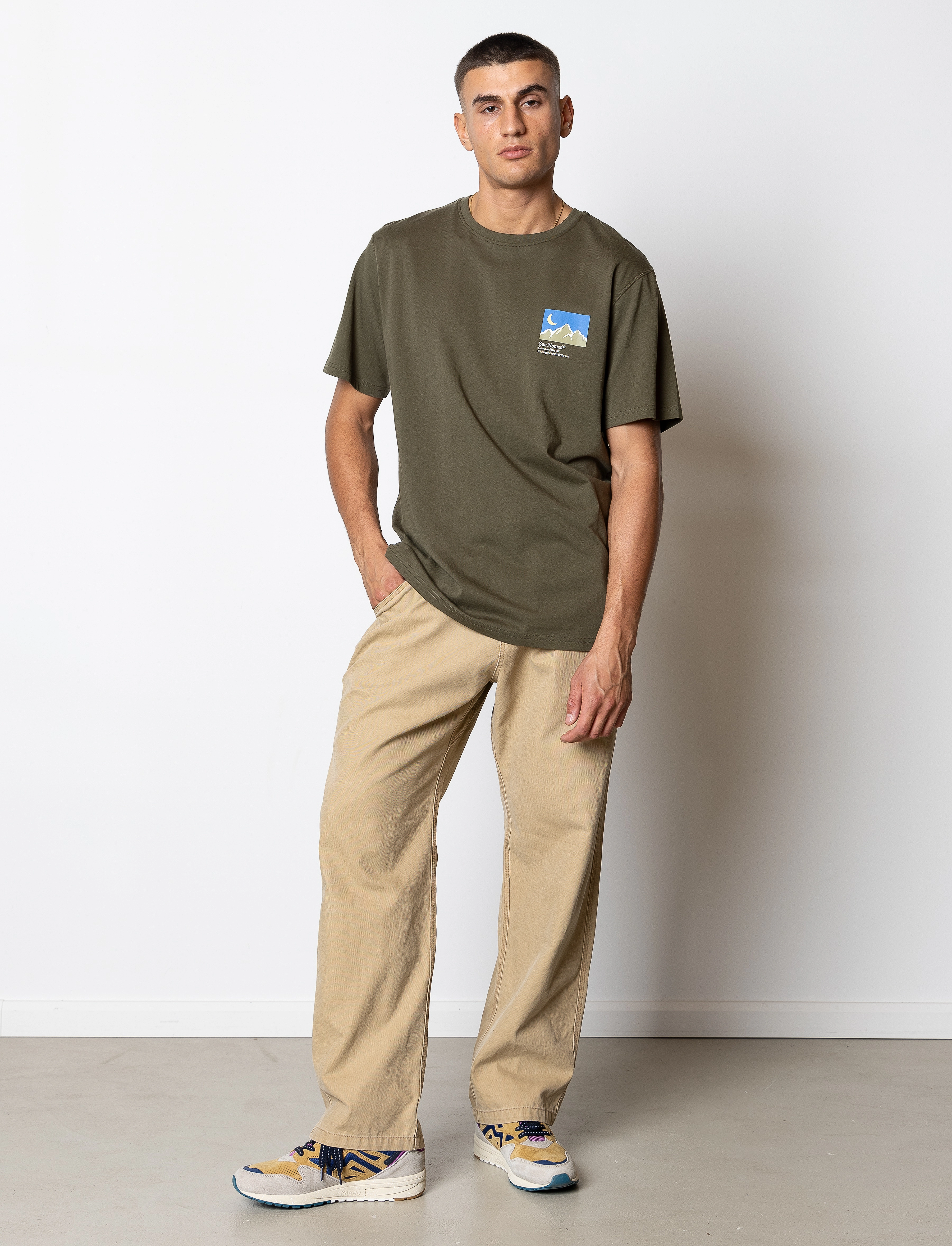 Fat Moose - Marcel T-shirt - army - 4