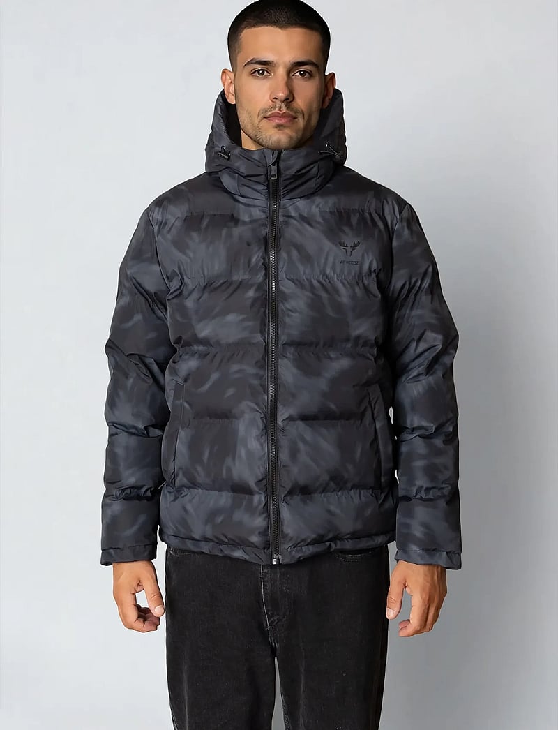 Fat Moose - Birk aop jacket - daunenjacken - aop - 0