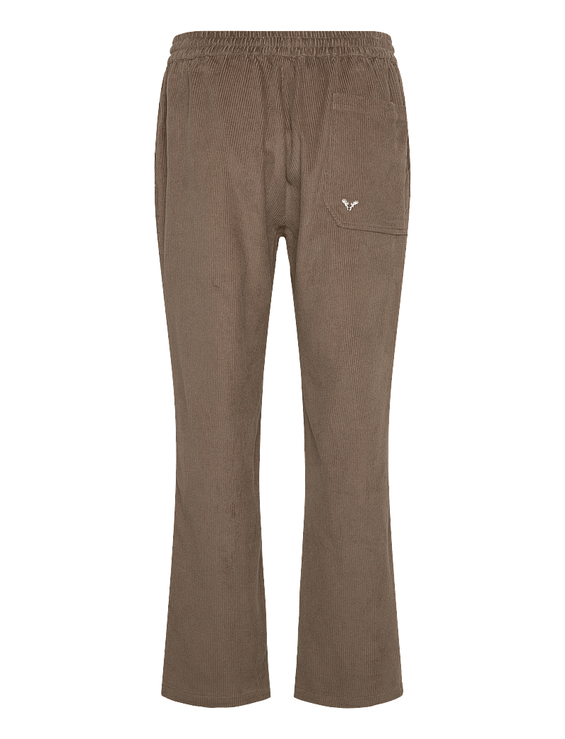 Fat Moose - Owen corduroy pants - casual byxor - morel - 2