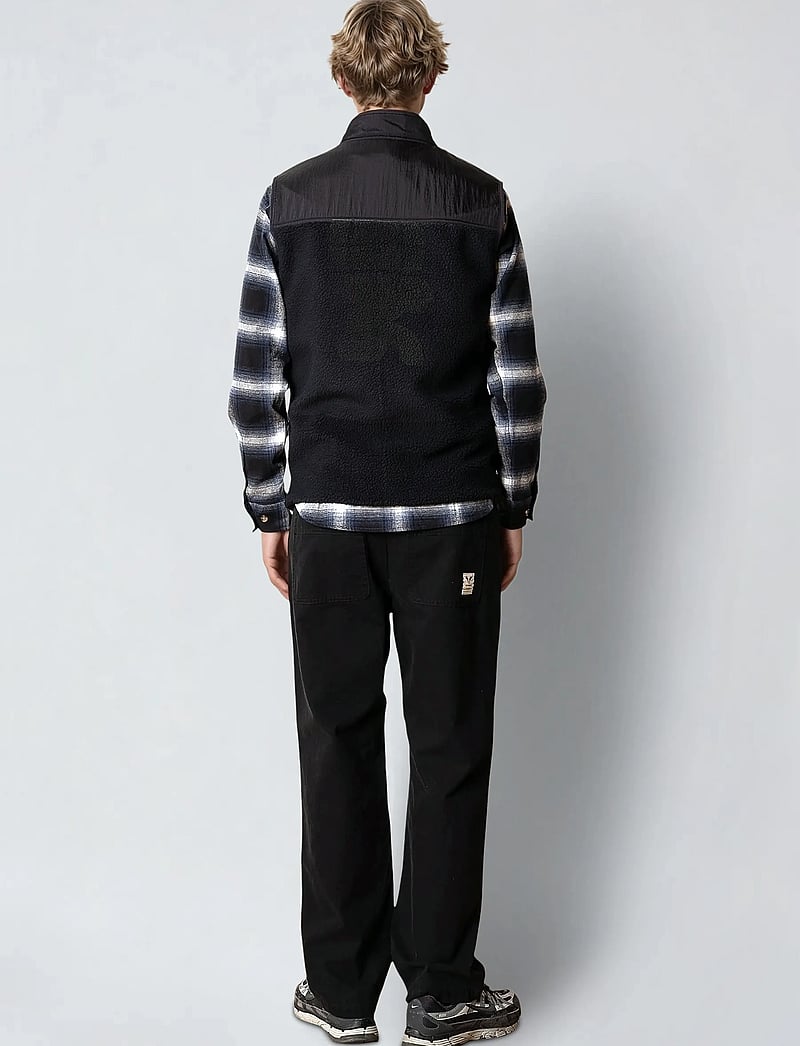 Fat Moose - Vester fleece vest - västar - black - 5