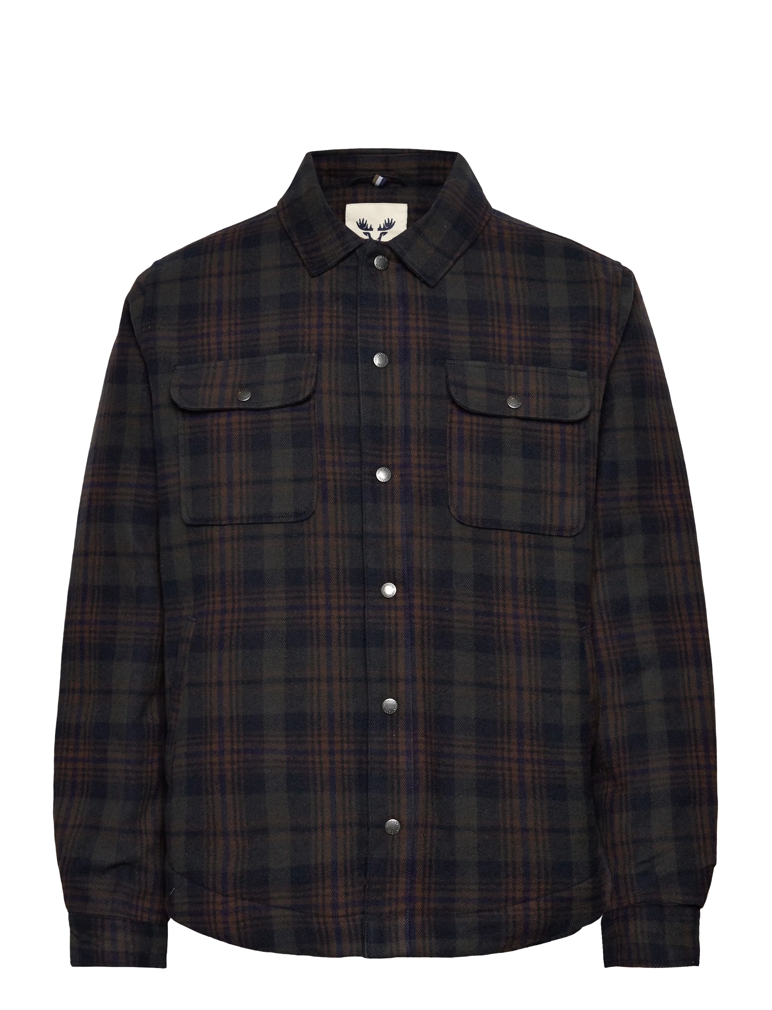 Gili overshirt - DARK NAVY/GREY CHECK