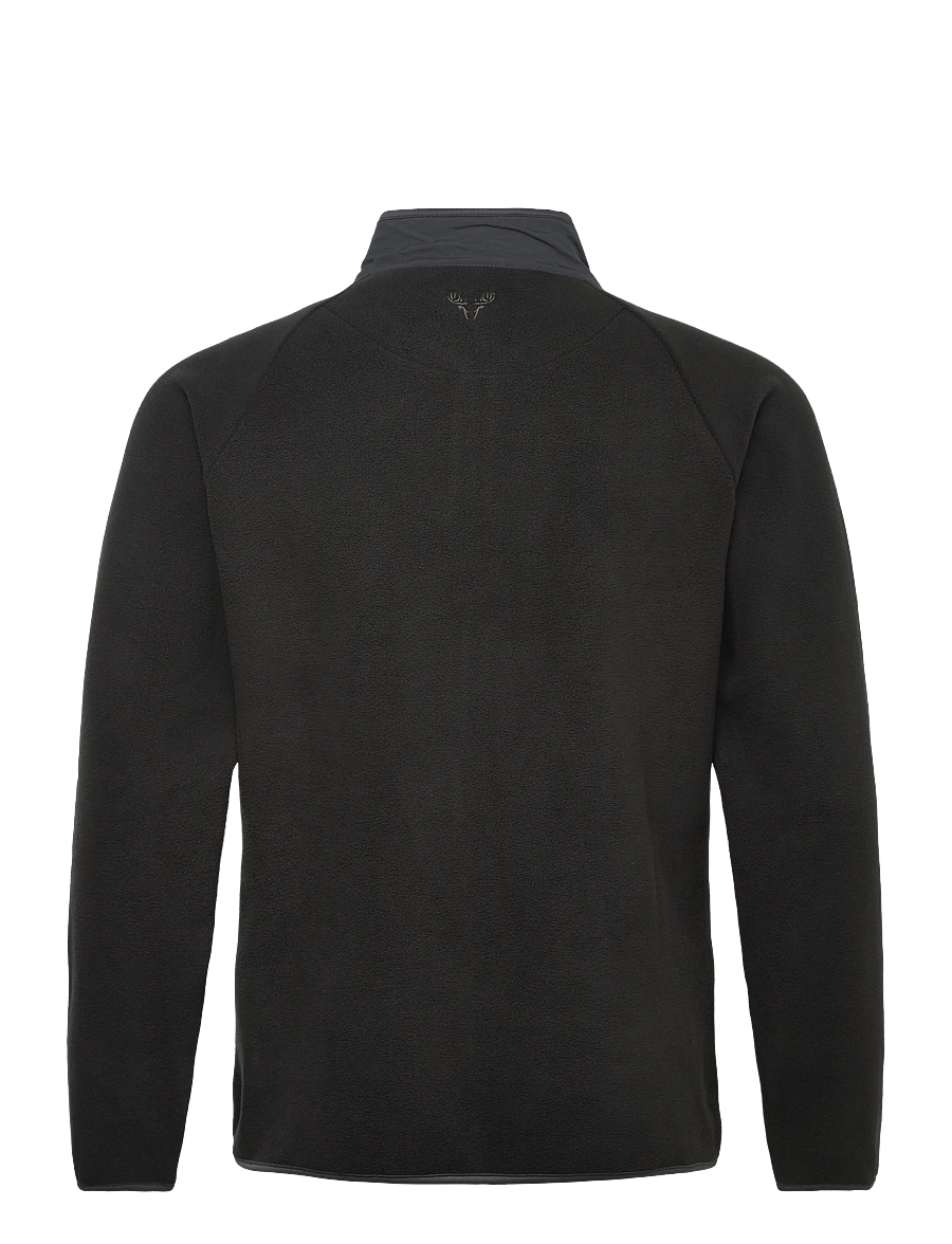 Fat Moose - Will Fleece - vårjackor - black - 2