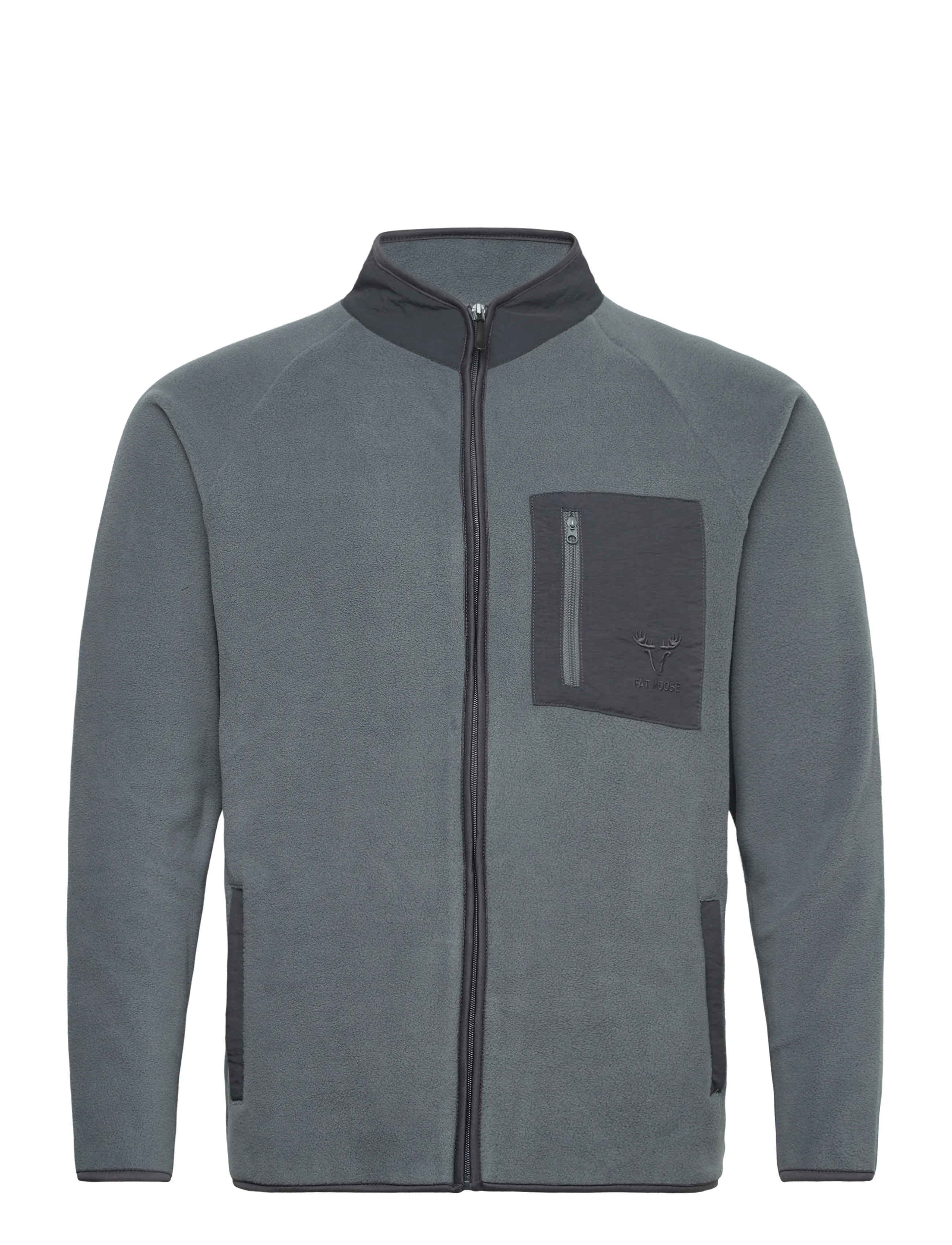 Fat Moose Will Fleece - Jacken - GREY / grey