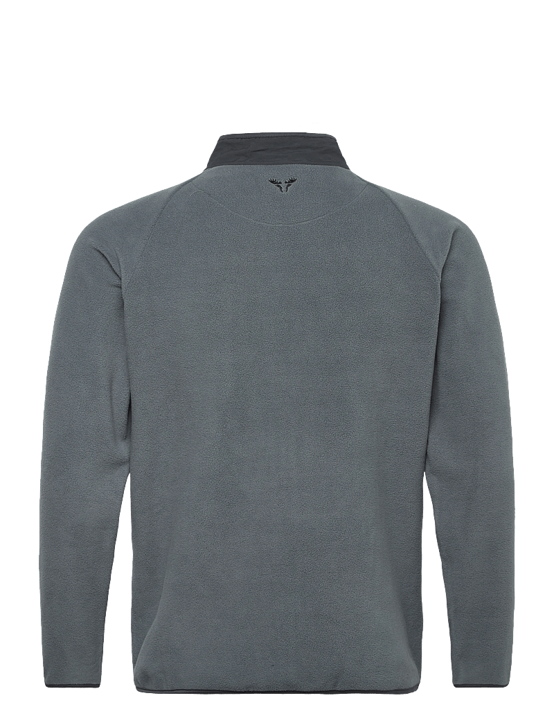 Fat Moose - Will Fleece - frühlingsjacken - grey - 2