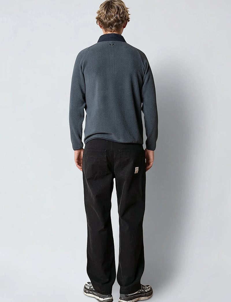 Fat Moose - Will Fleece - frühlingsjacken - grey - 5