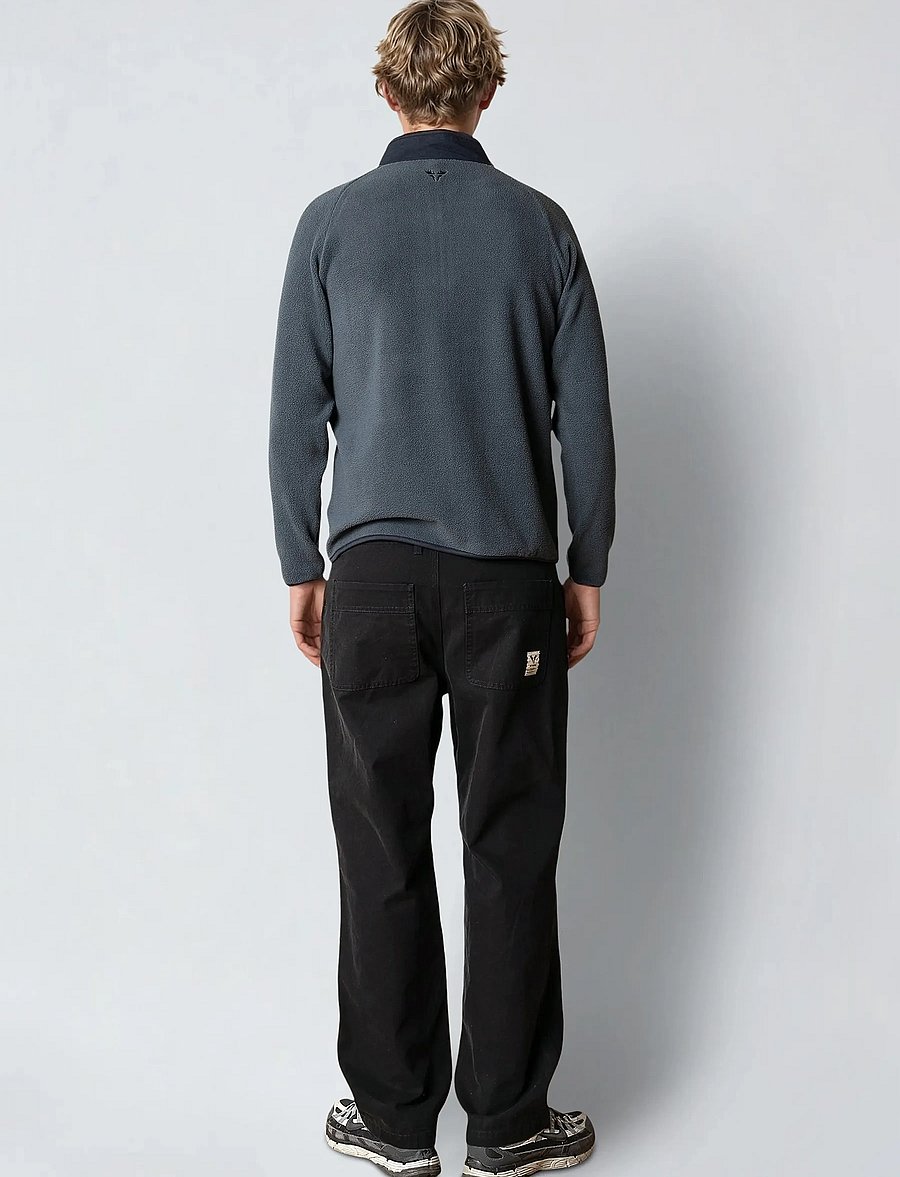 Fat Moose - Will Fleece - kevättakit - grey - 5