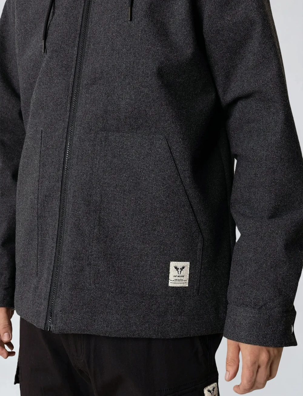 Fat Moose - Brody Jacket - anorakit - dark grey - 3