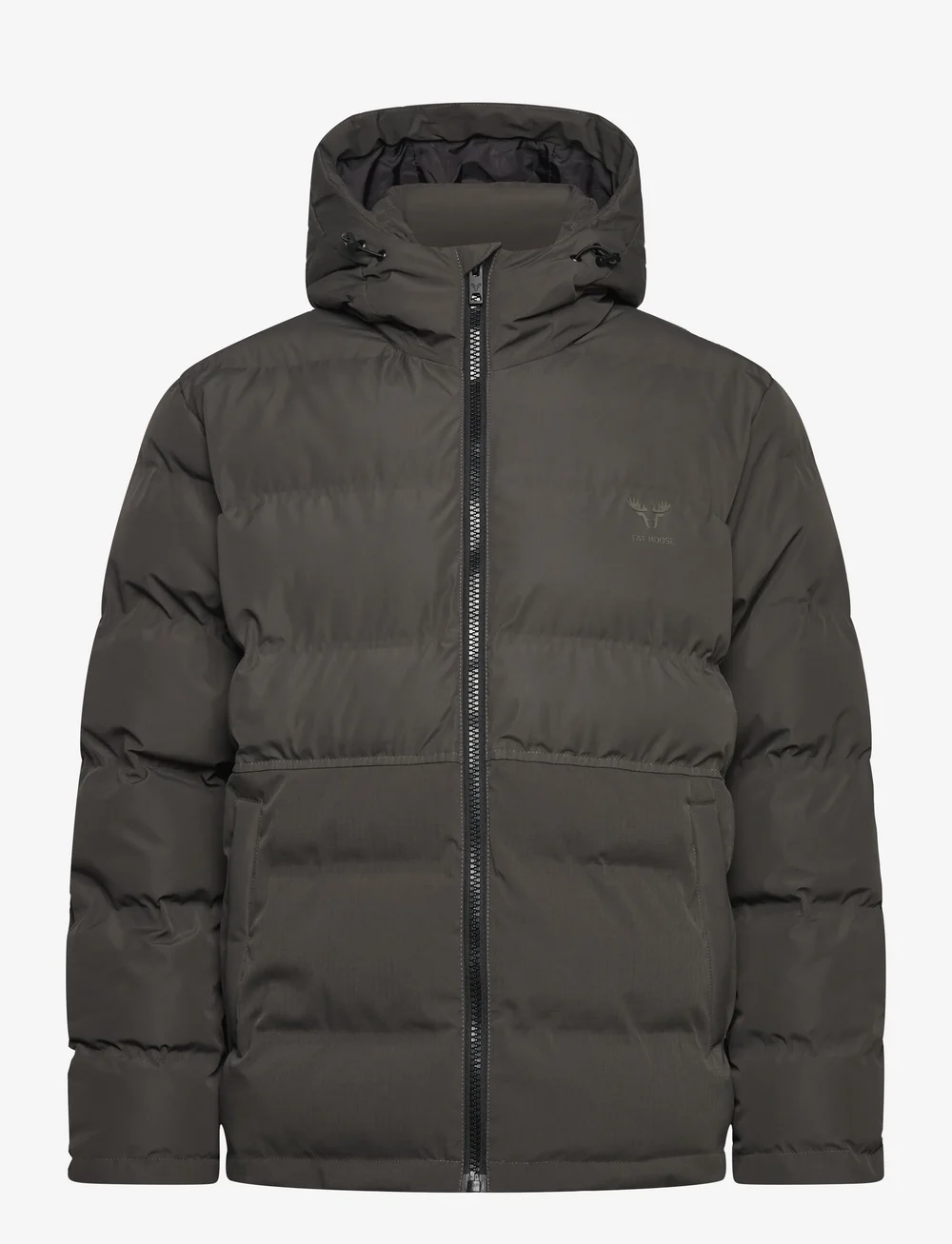 Fat Moose - Birk Jacket - vinterjackor - beetle green - 1