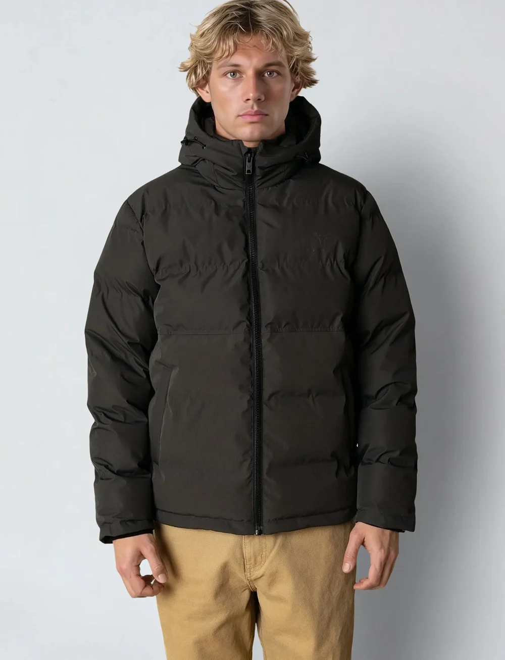 Fat Moose - Birk Jacket - vinterjackor - beetle green - 0