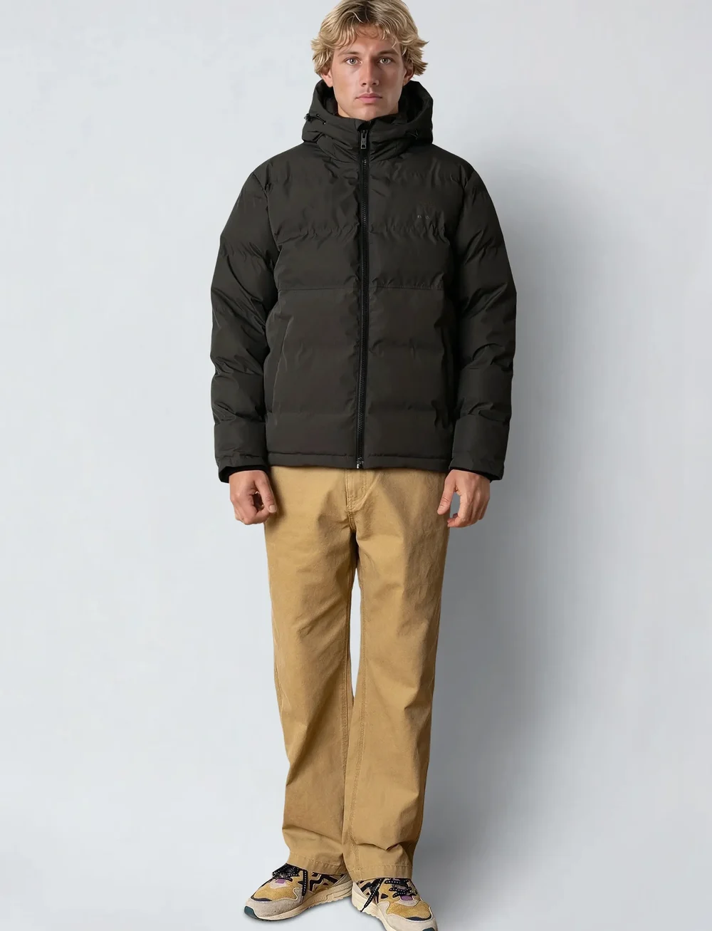 Fat Moose - Birk Jacket - vinterjackor - beetle green - 4