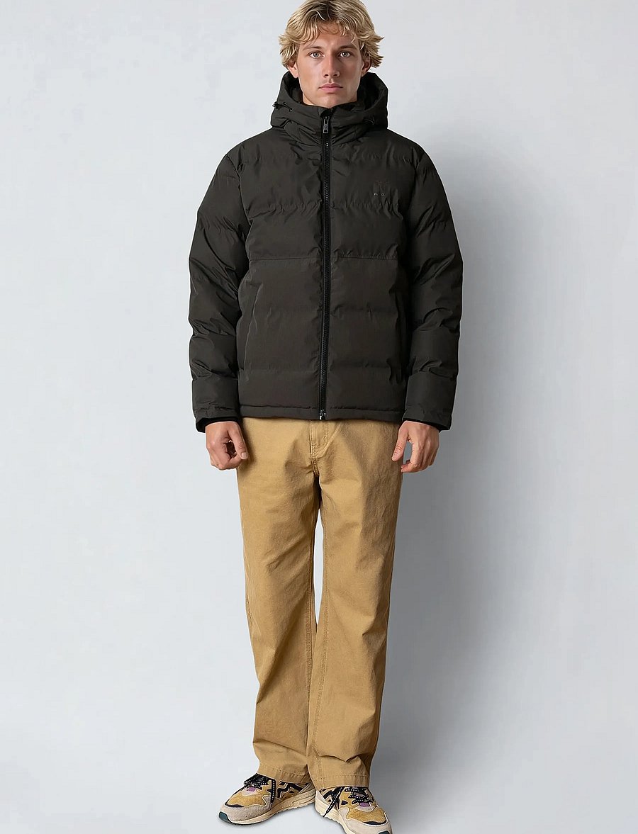 Fat Moose - Birk Jacket - voodriga joped - beetle green - 4