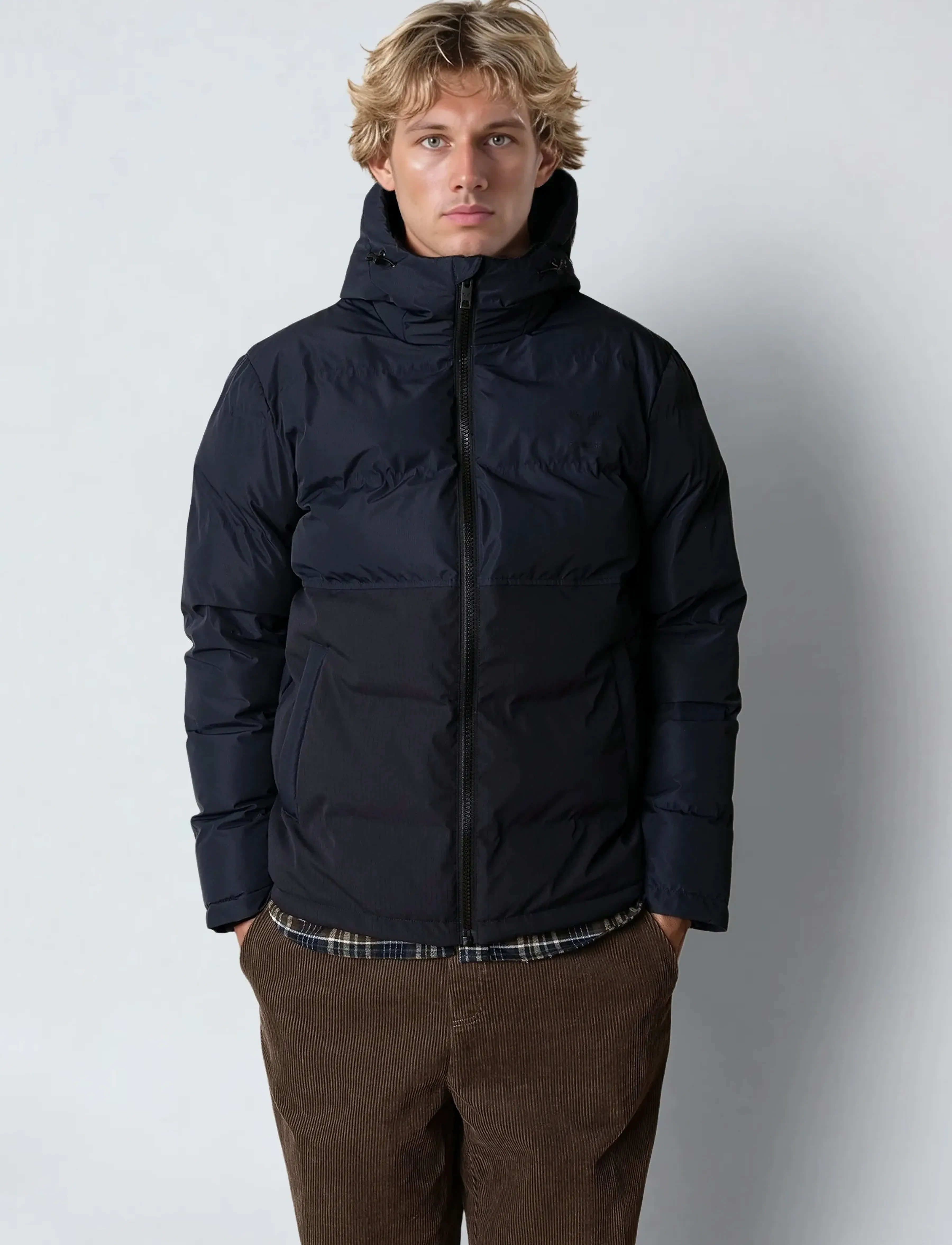Fat Moose Birk Jacket, XL, Navy, Jakker > Vatterede Jakker, Herre