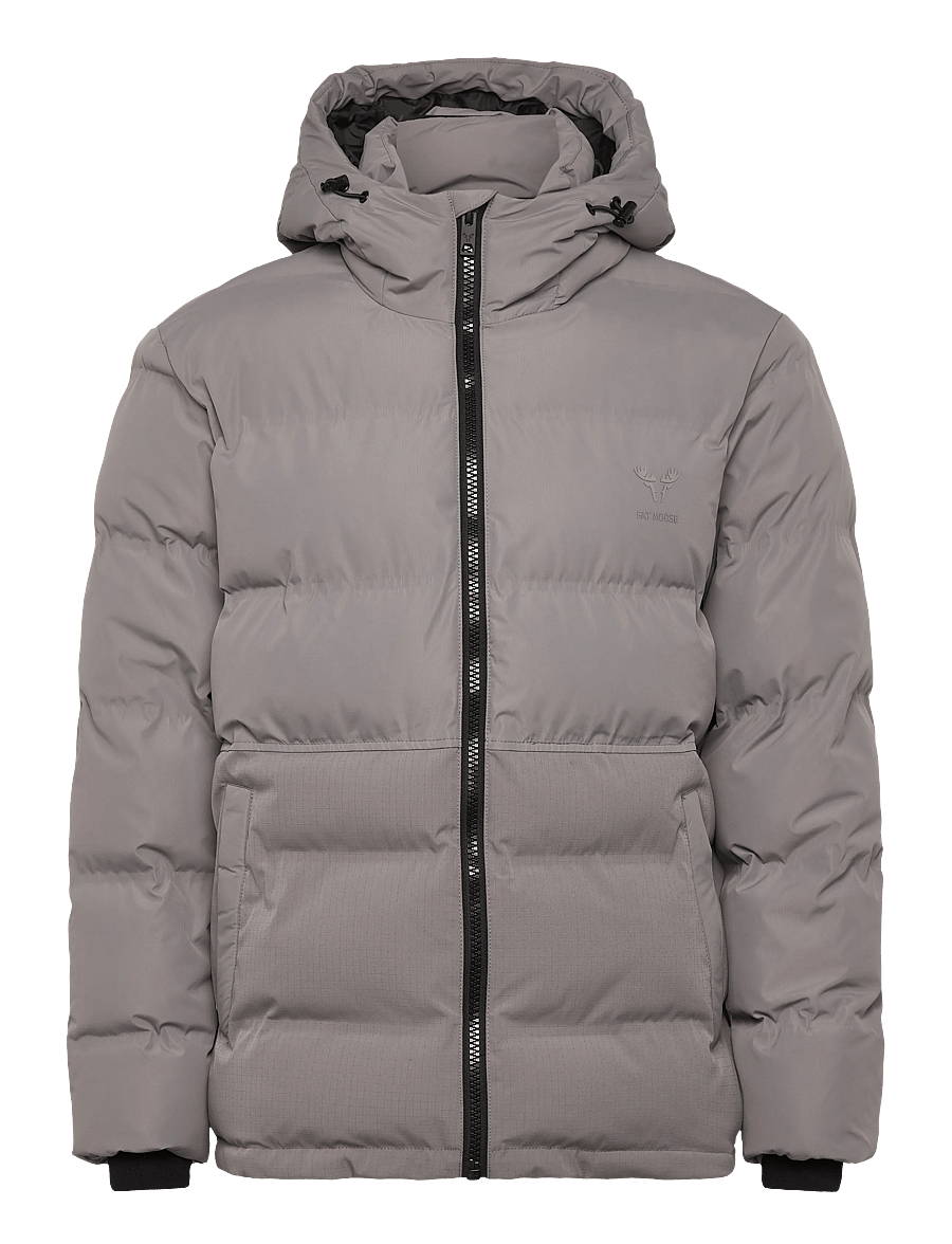 Fat Moose - Birk Jacket - daunenjacken - mid grey - 1
