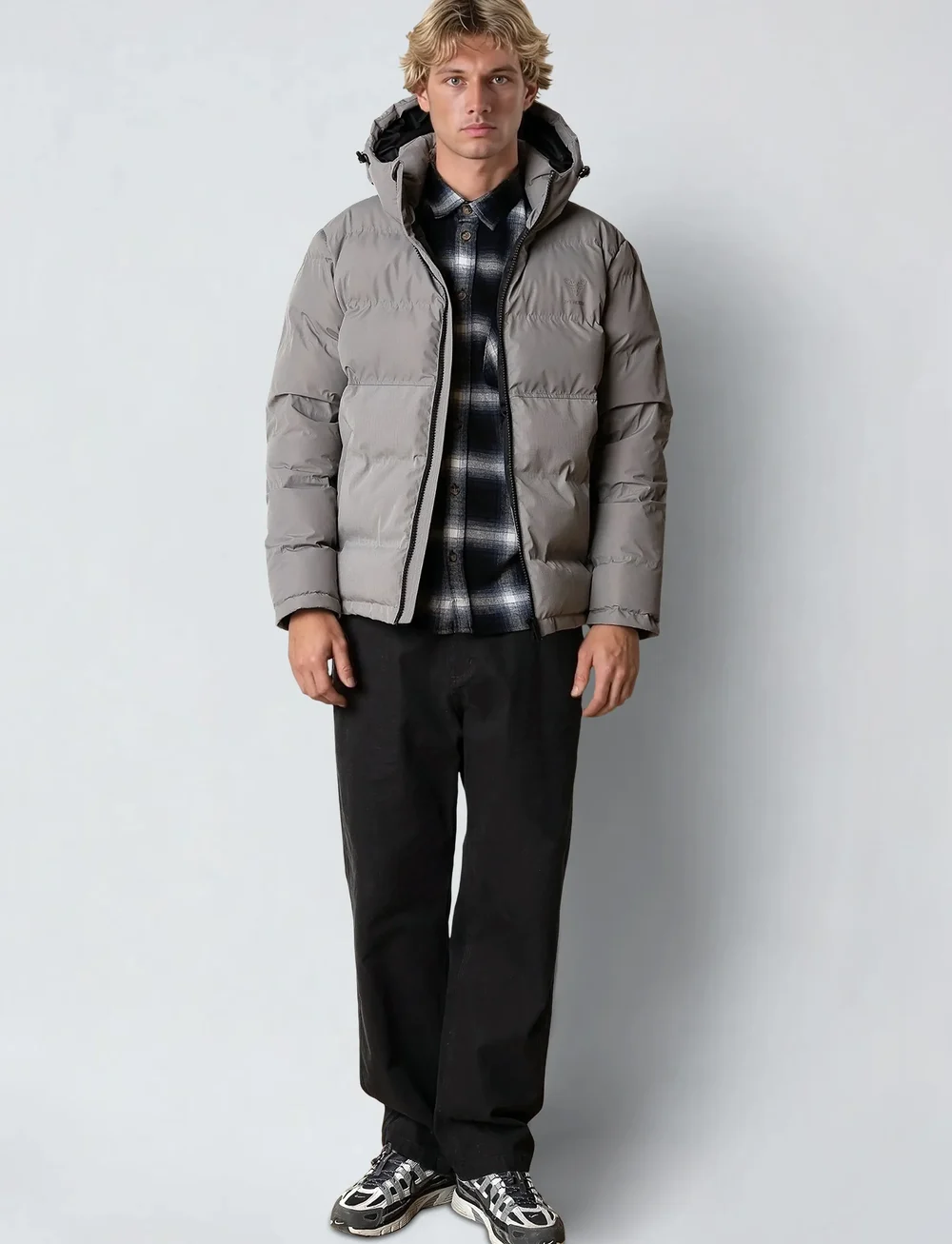Fat Moose - Birk Jacket - vinterjackor - mid grey - 4