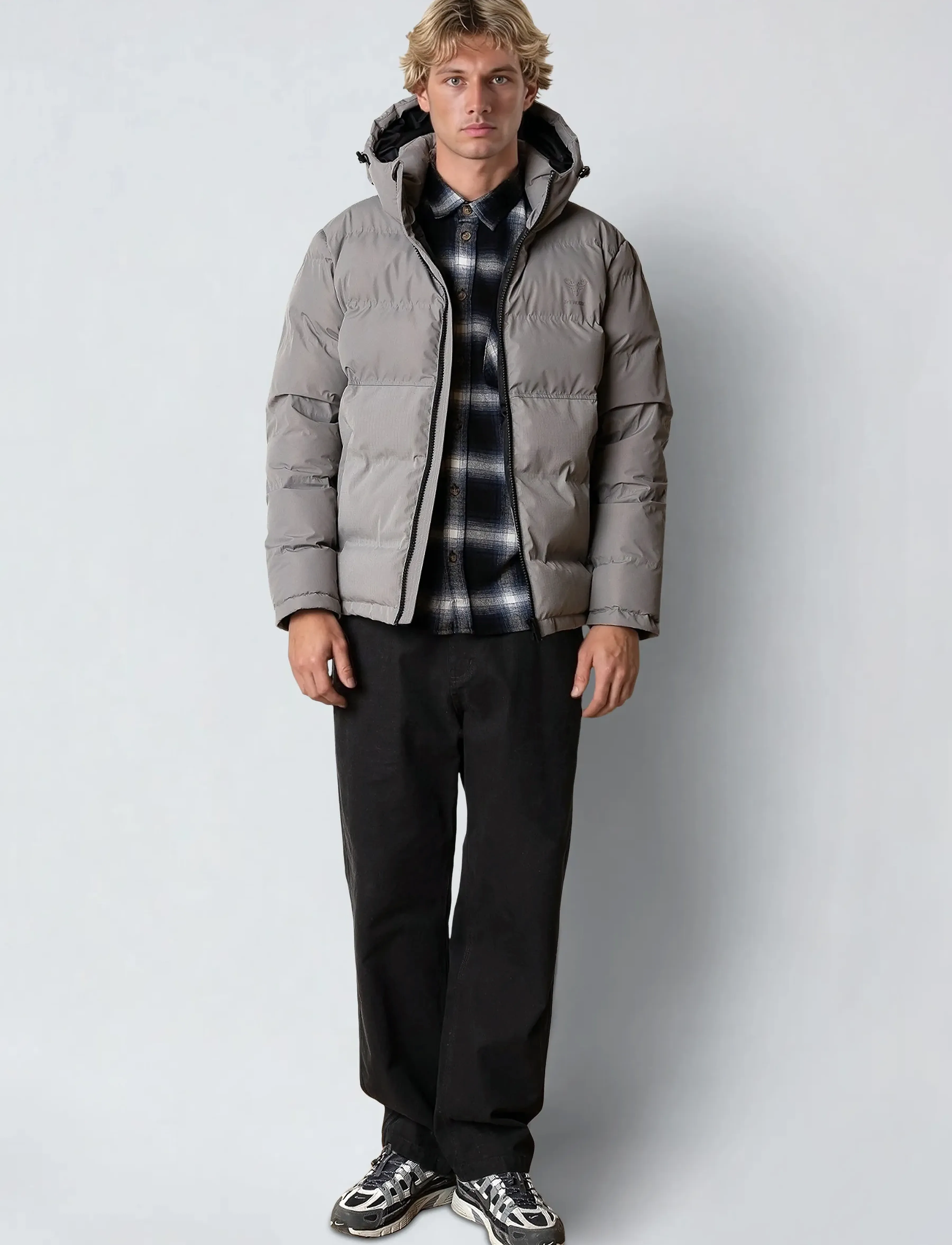 Fat Moose - Birk Jacket - vinterjakker - mid grey - 4