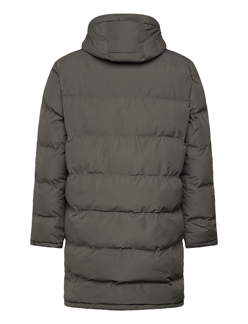 Fat Moose - Birk long jacket - vinterjakker - beetle green - 2