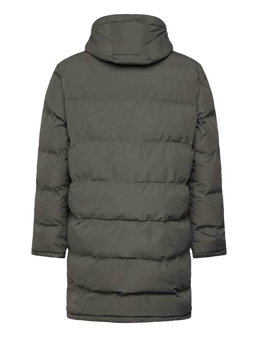Fat Moose - Birk long jacket - daunenjacken - beetle green - 2