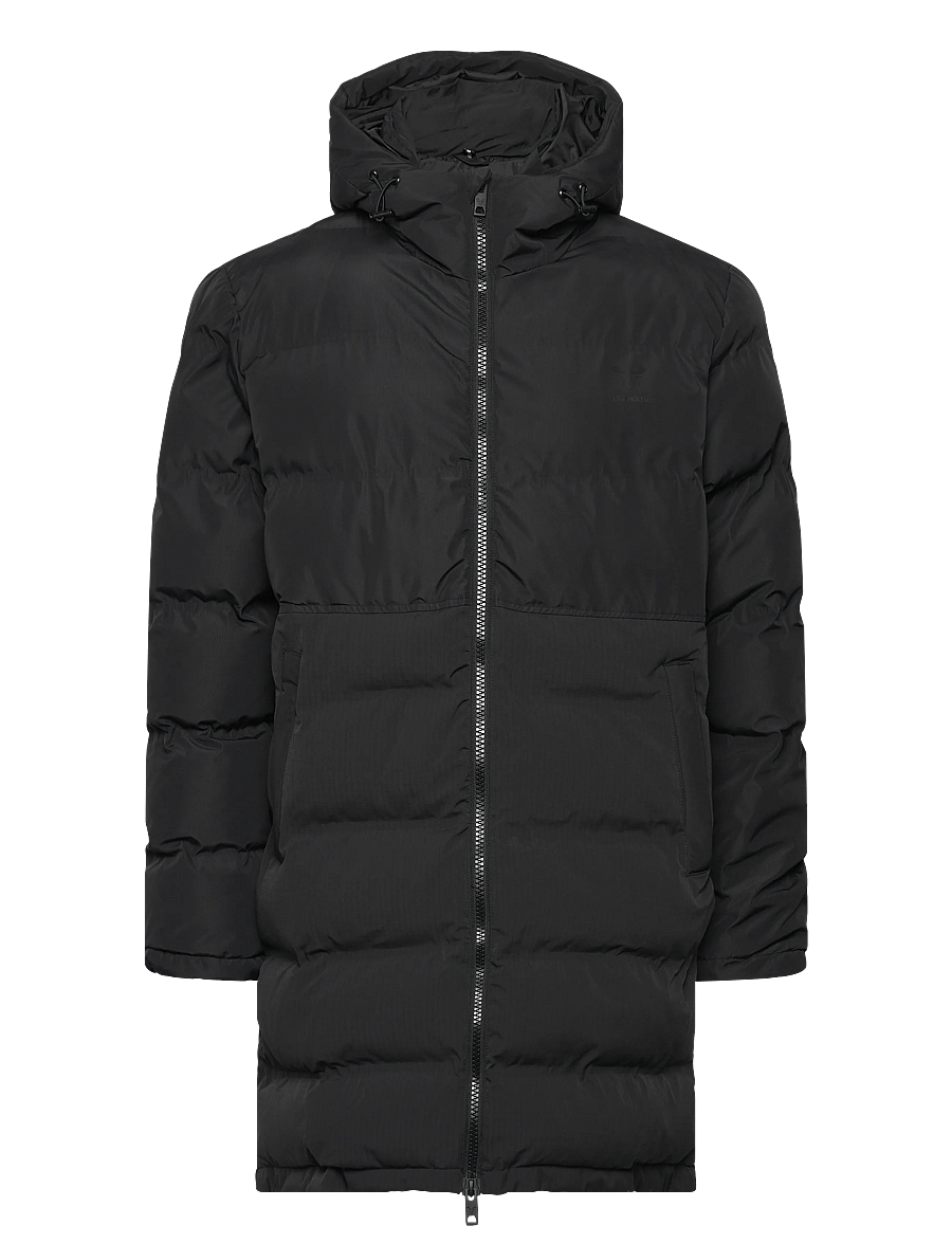 Fat Moose - Birk long jacket - daunenjacken - black01 - 1