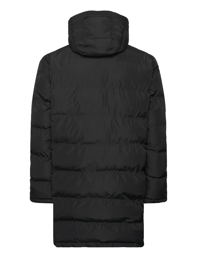 Fat Moose - Birk long jacket - dunjakker - black01 - 2