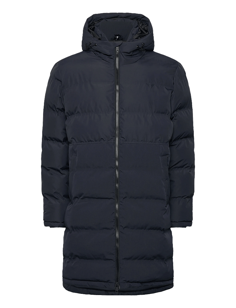 Fat Moose - Birk long jacket - vinterjackor - dark navy - 1