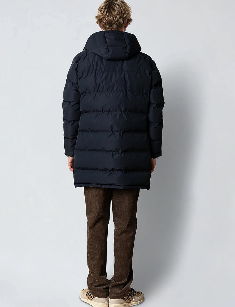 Fat Moose - Birk long jacket - vinterjackor - dark navy - 5