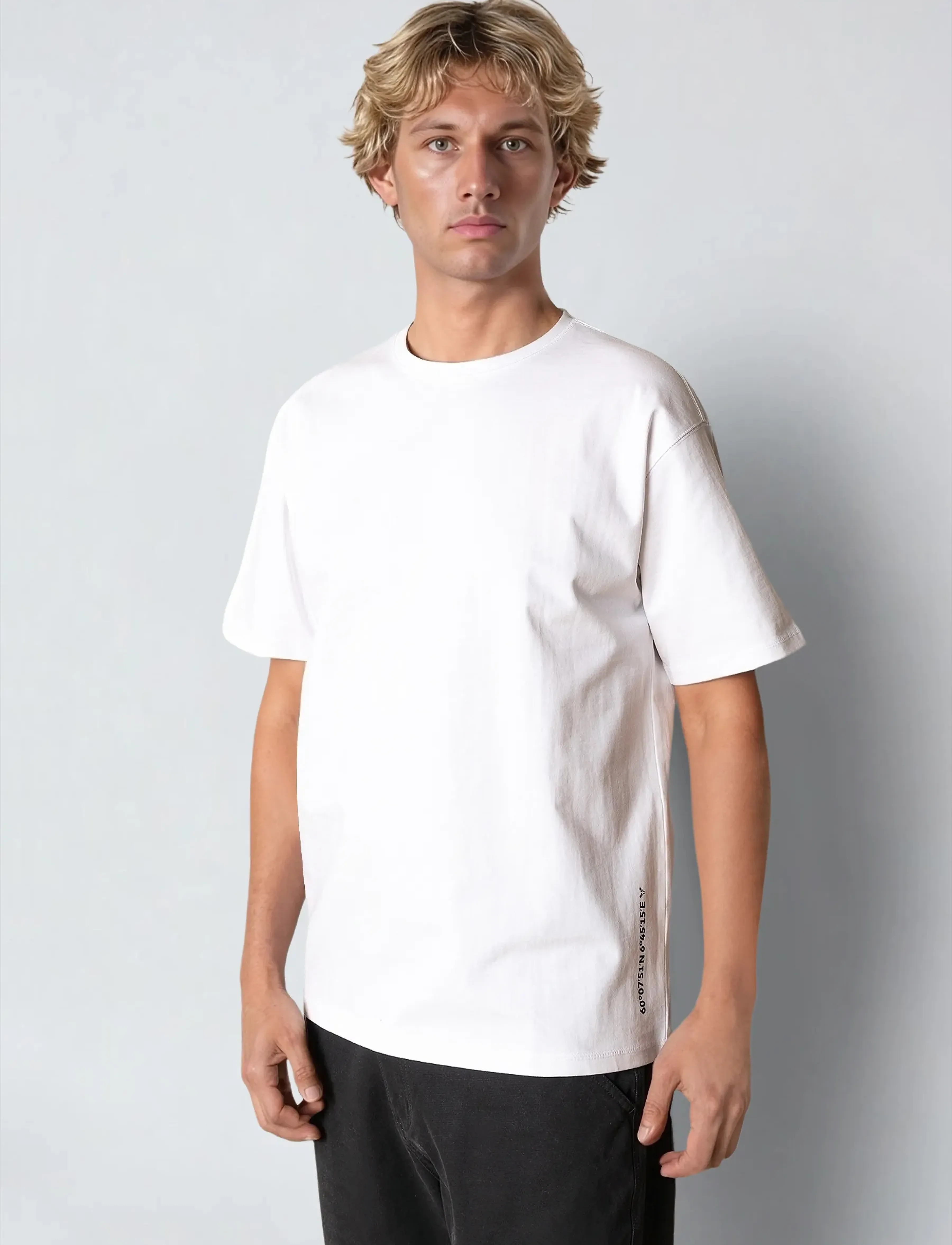 Fat Moose - Peak T-shirt - die niedrigsten preise - white - 3