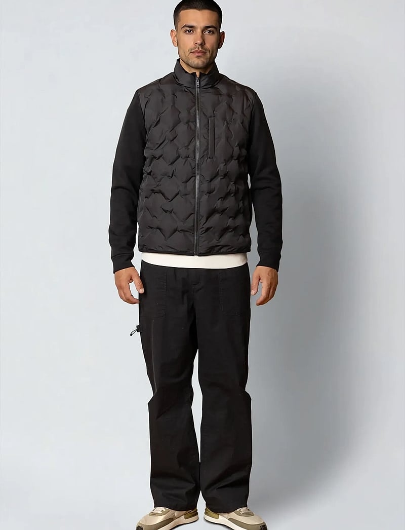 Fat Moose - Wind jacket - forårsjakker - black - 3