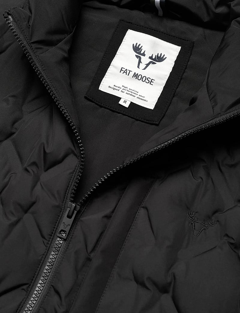 Fat Moose - Wind jacket - forårsjakker - black - 5