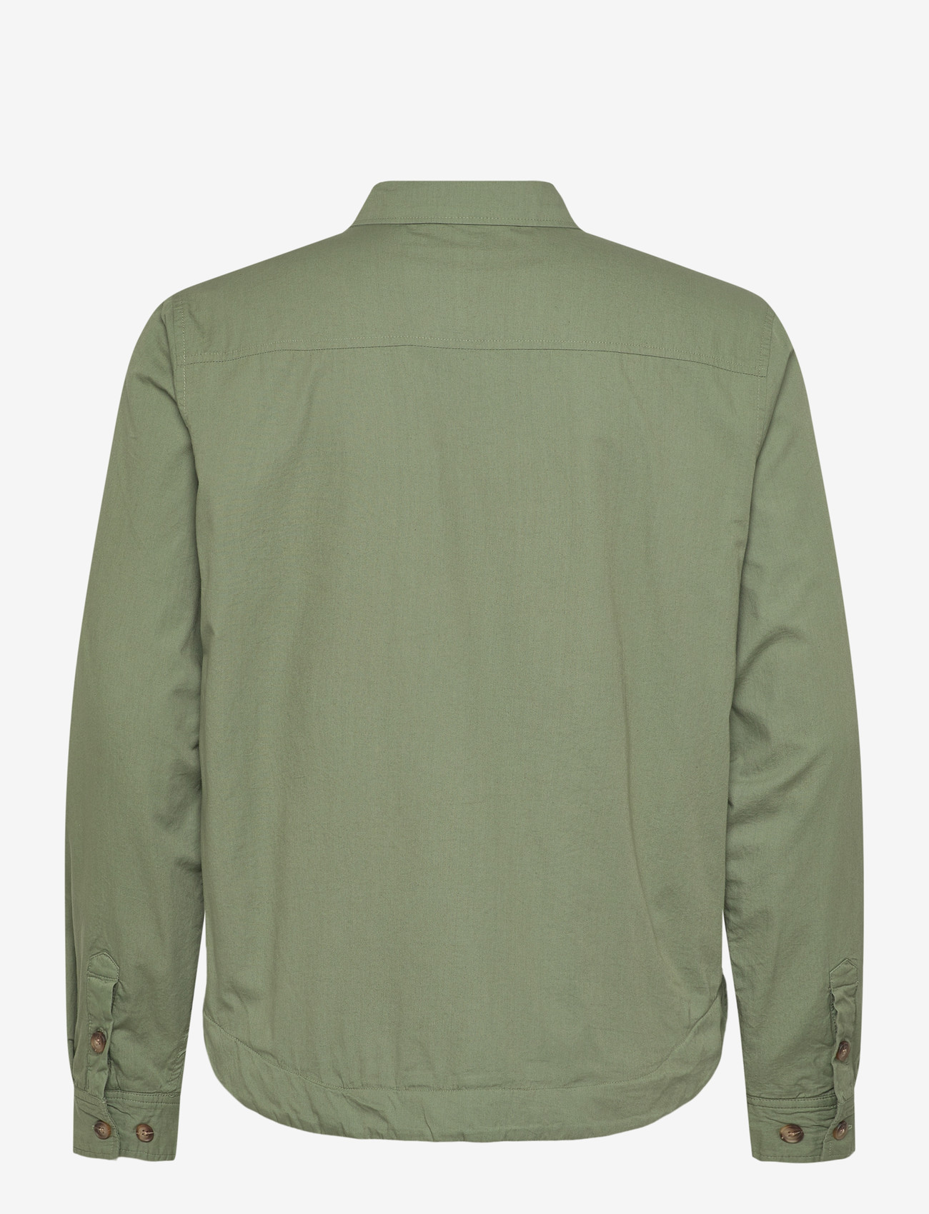 Fat Moose - Arvid cotton overshirt - kollektionen - dusty green - 2