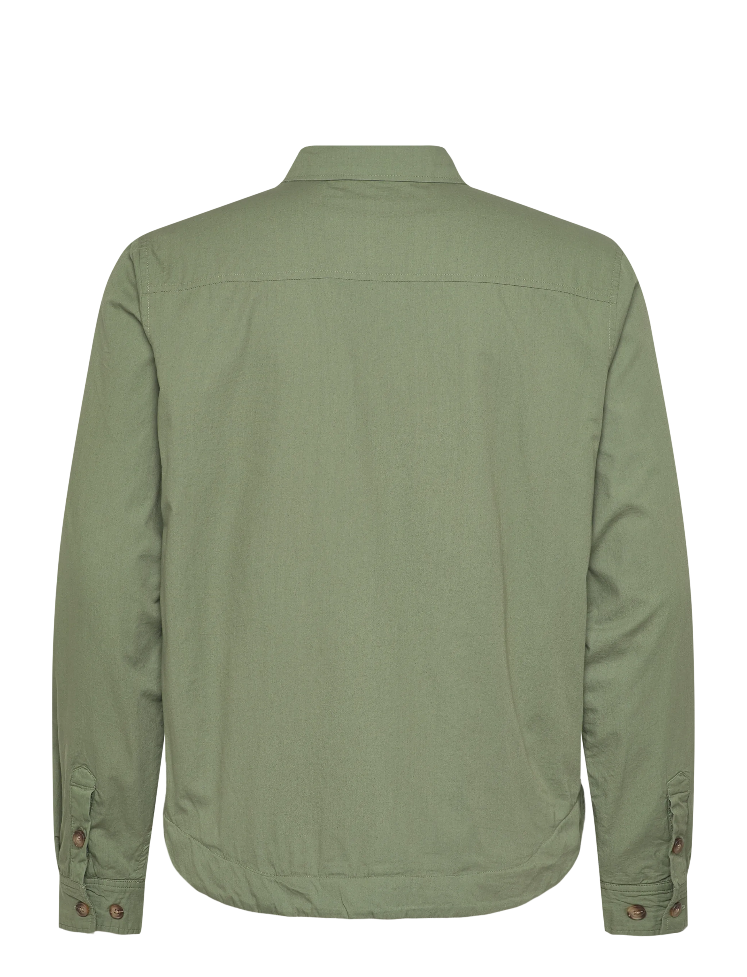 Fat Moose - Arvid cotton overshirt - kollektionen - dusty green - 2