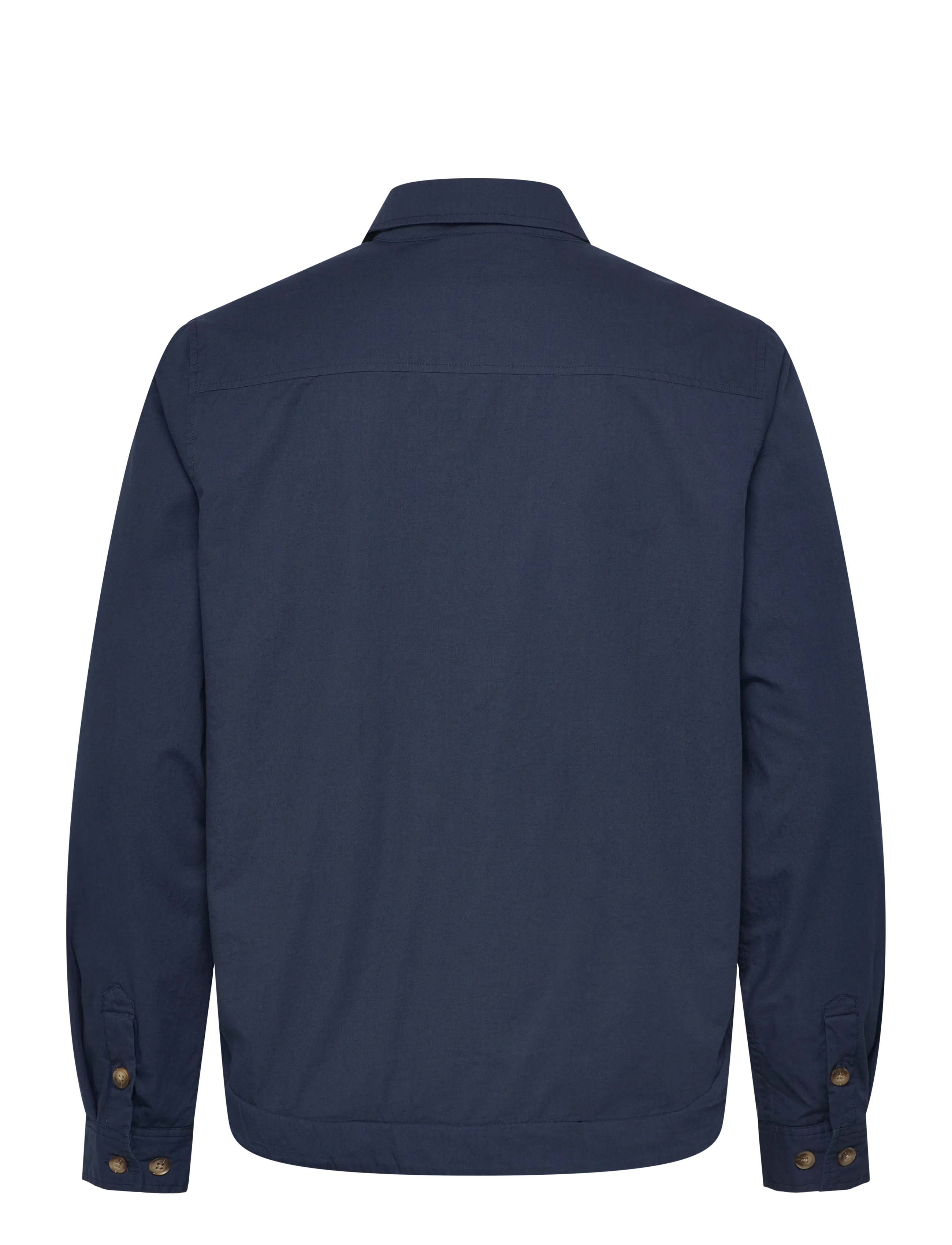 Fat Moose - Arvid cotton overshirt - kollektionen - navy - 2