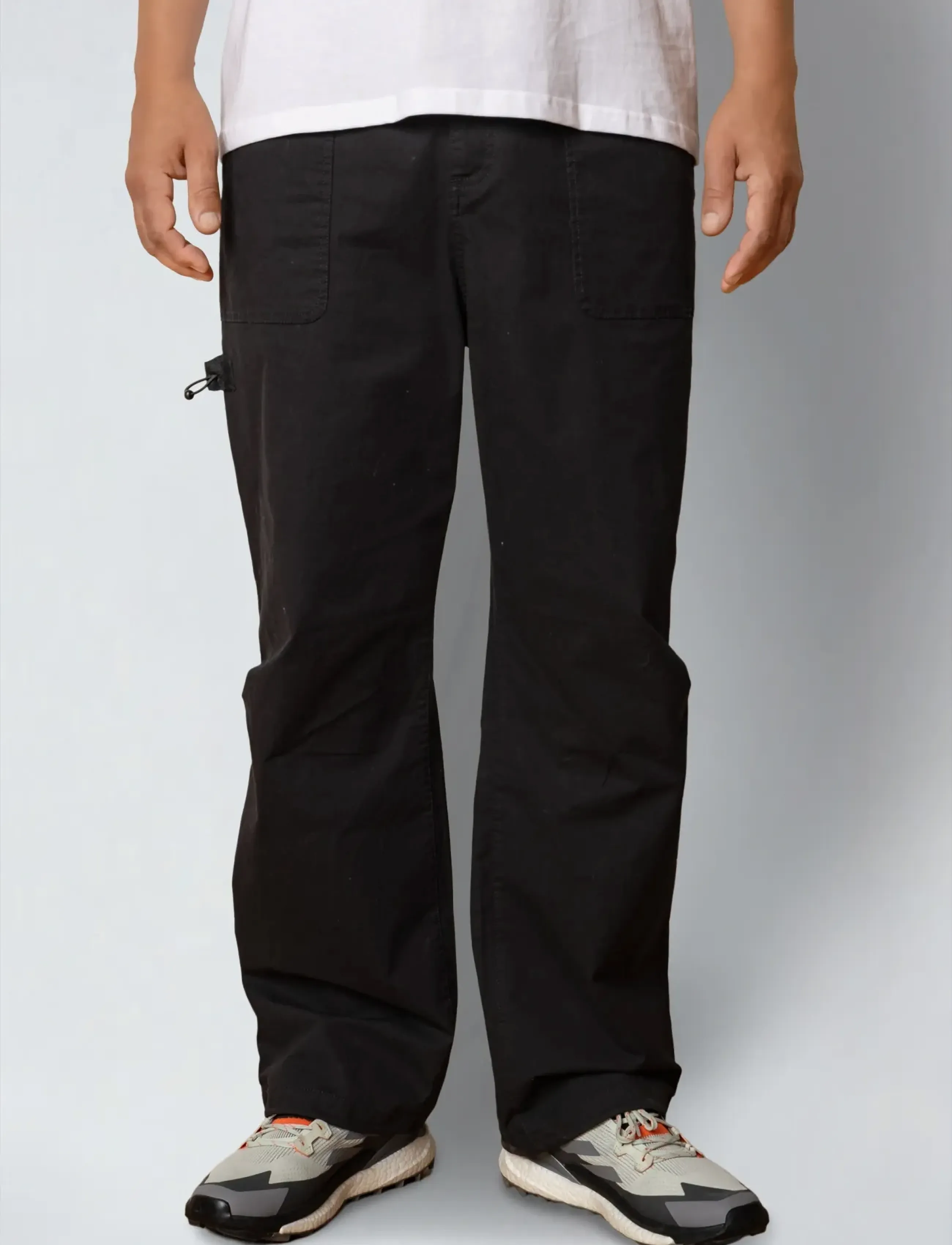 Fat Moose Malone ripstop pants - Hosen - BLACK / black