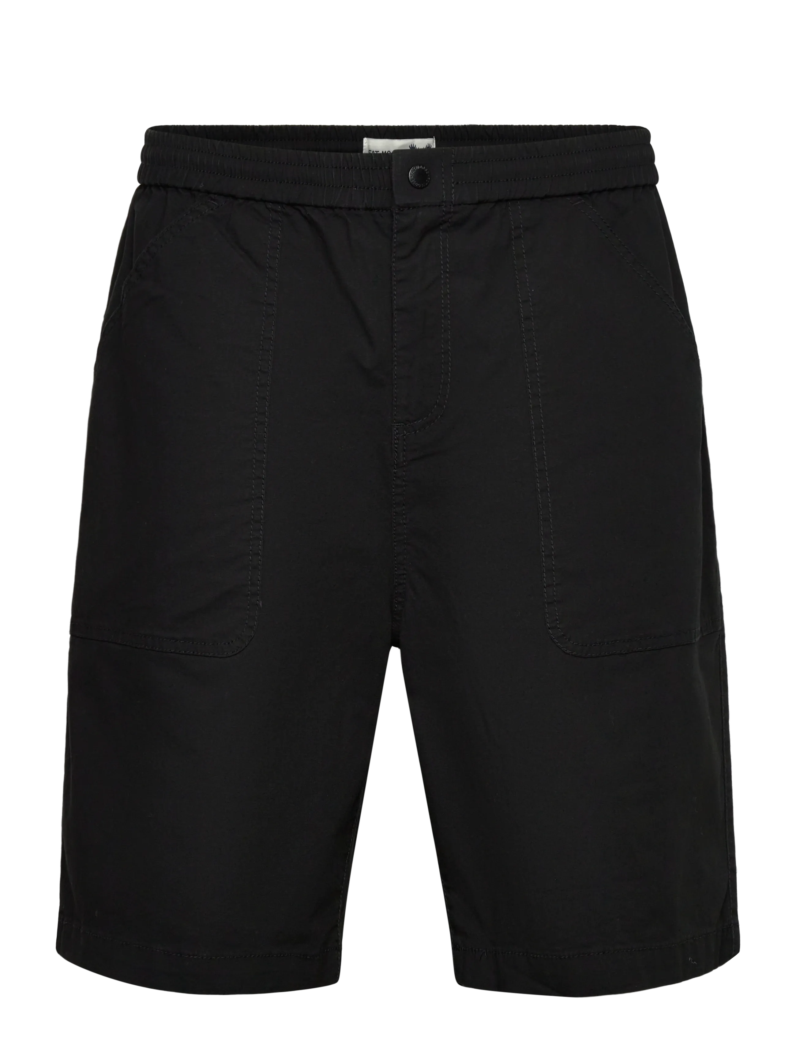 Fat Moose Malone ribstop shorts - Shortsit - BLACK / black