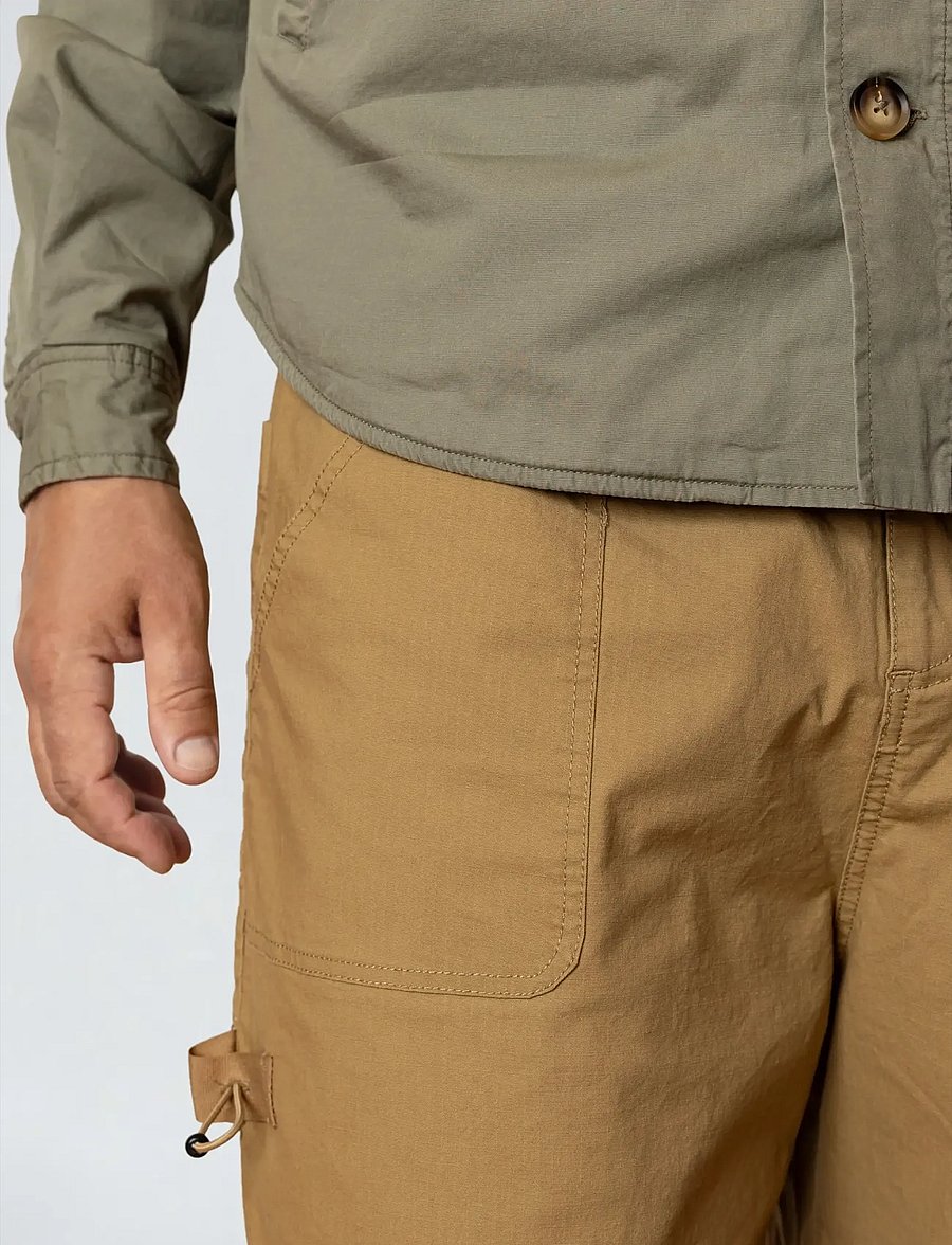 Fat Moose - Malone ribstop shorts - lühikesed vabaajapüksid - khaki - 5