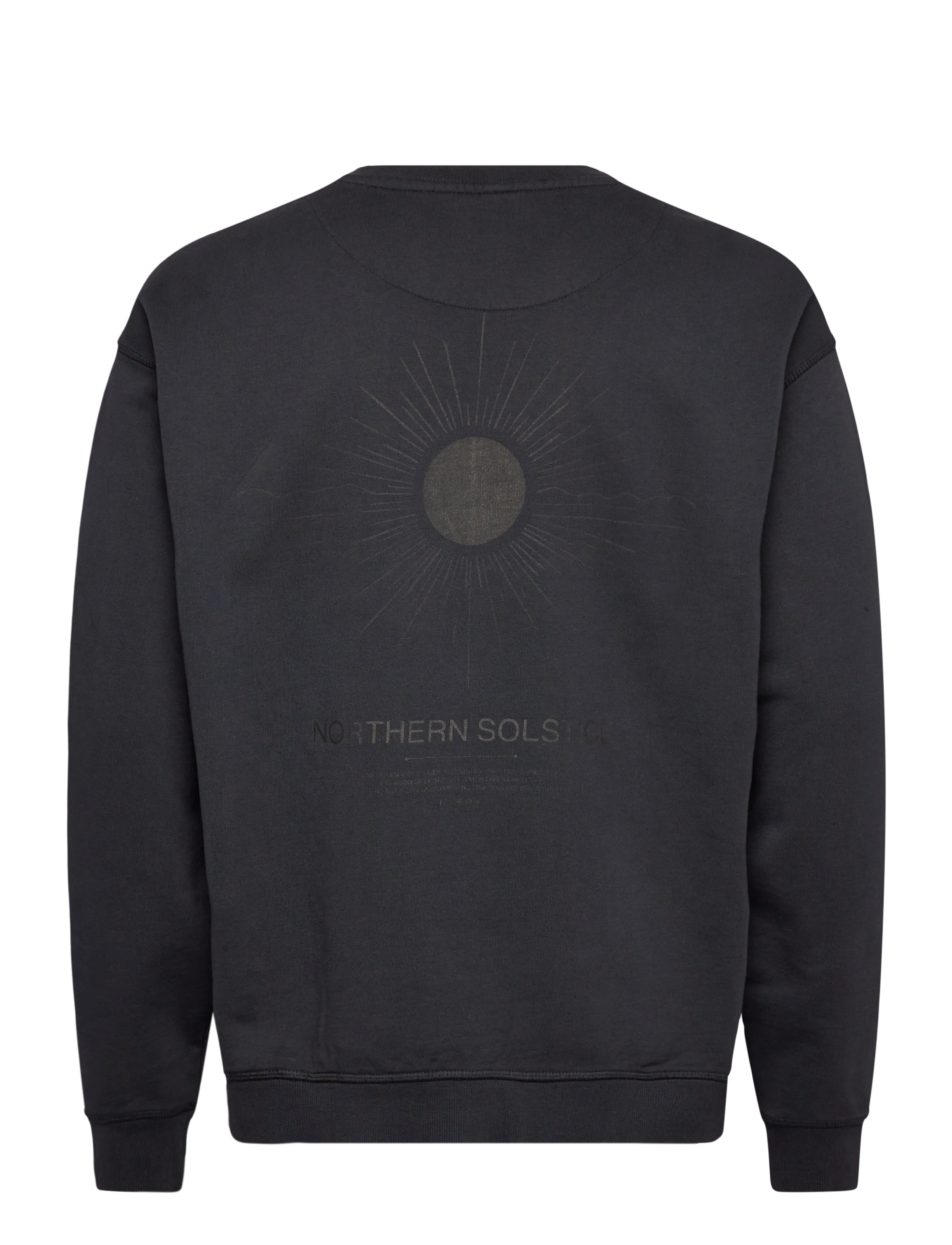 Fat Moose - Solstice sweatshirt - kollektsioonid - black - 2