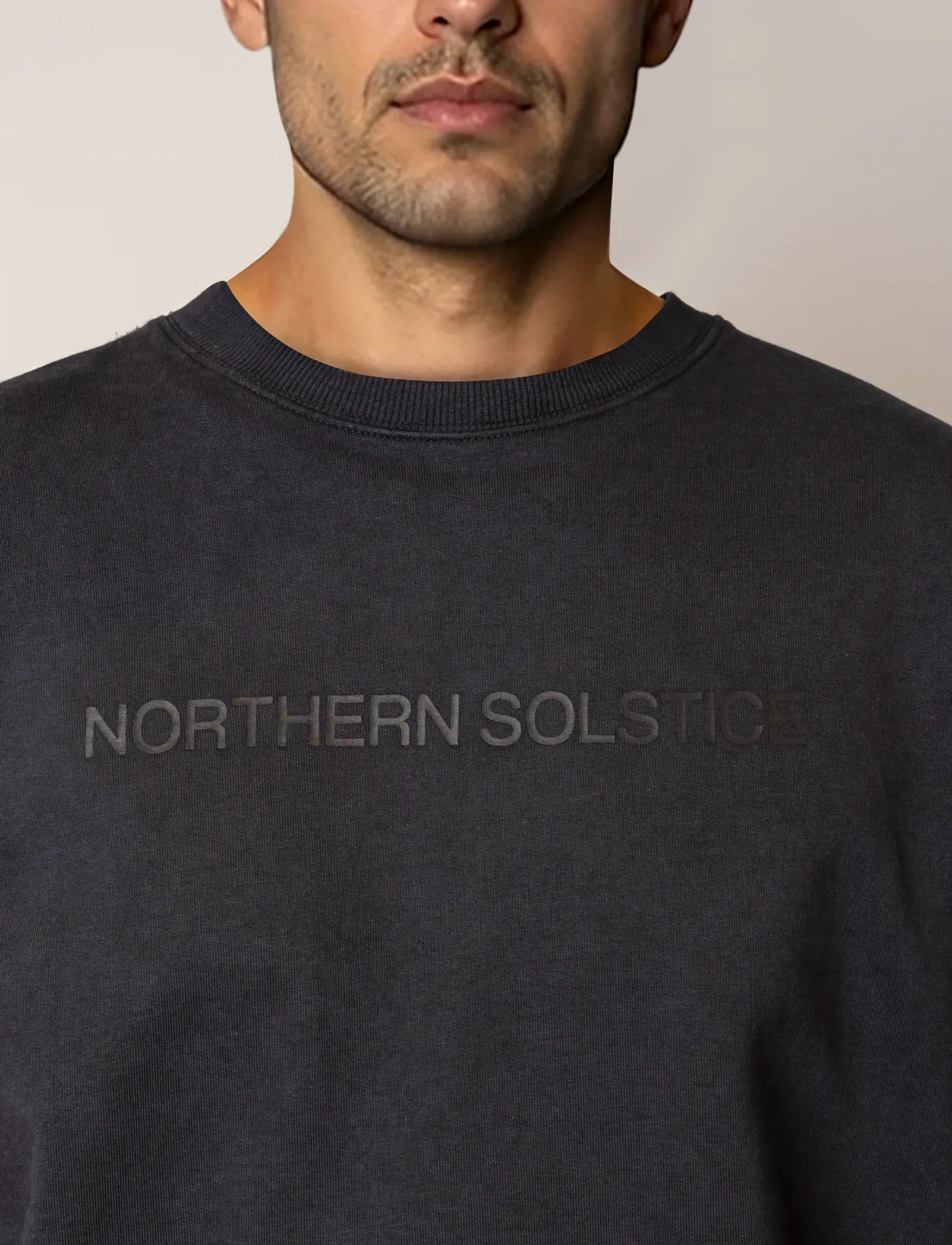 Fat Moose - Solstice sweatshirt - kollektsioonid - black - 5