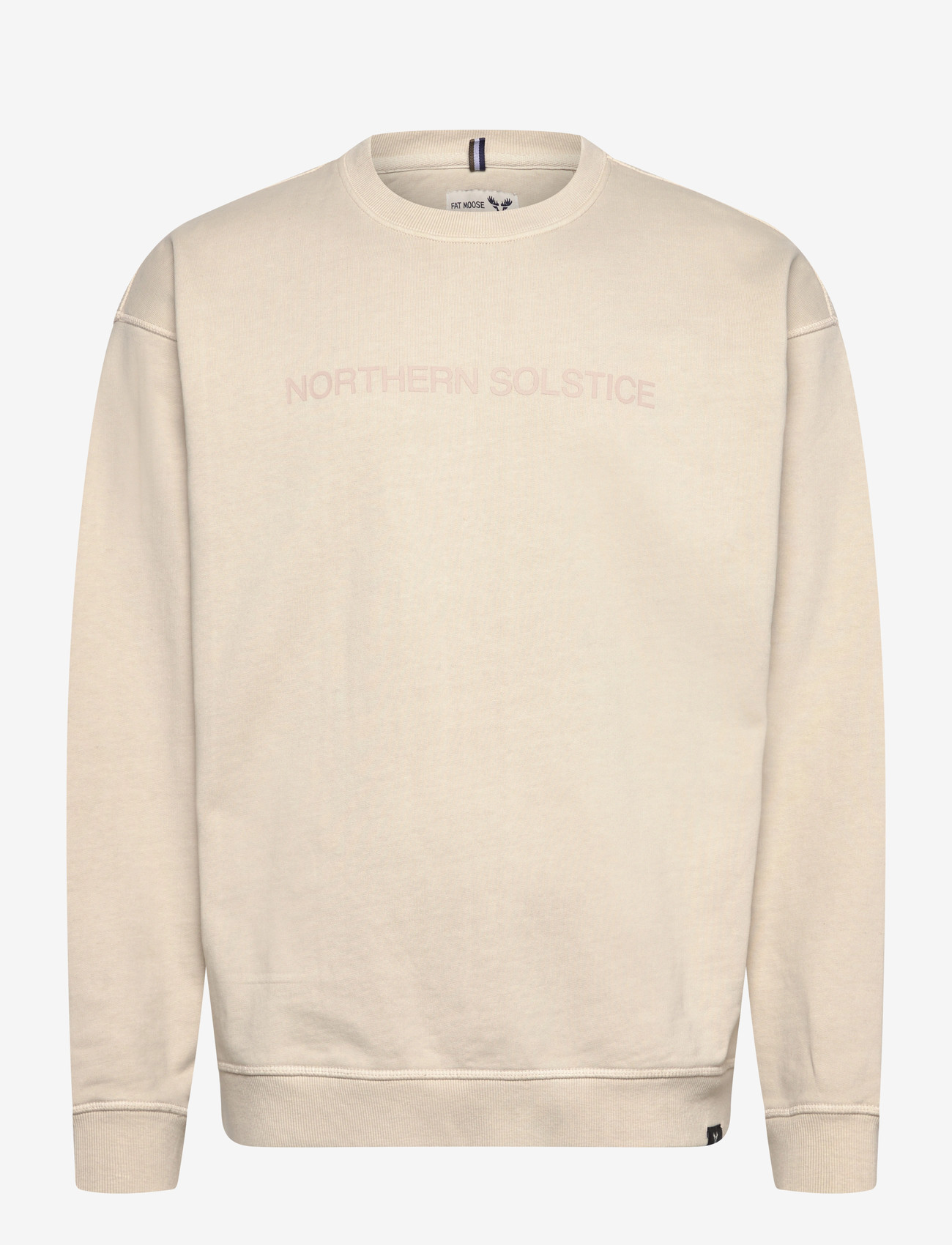 Fat Moose - Solstice sweatshirt - sweatshirts - soft sand - 1
