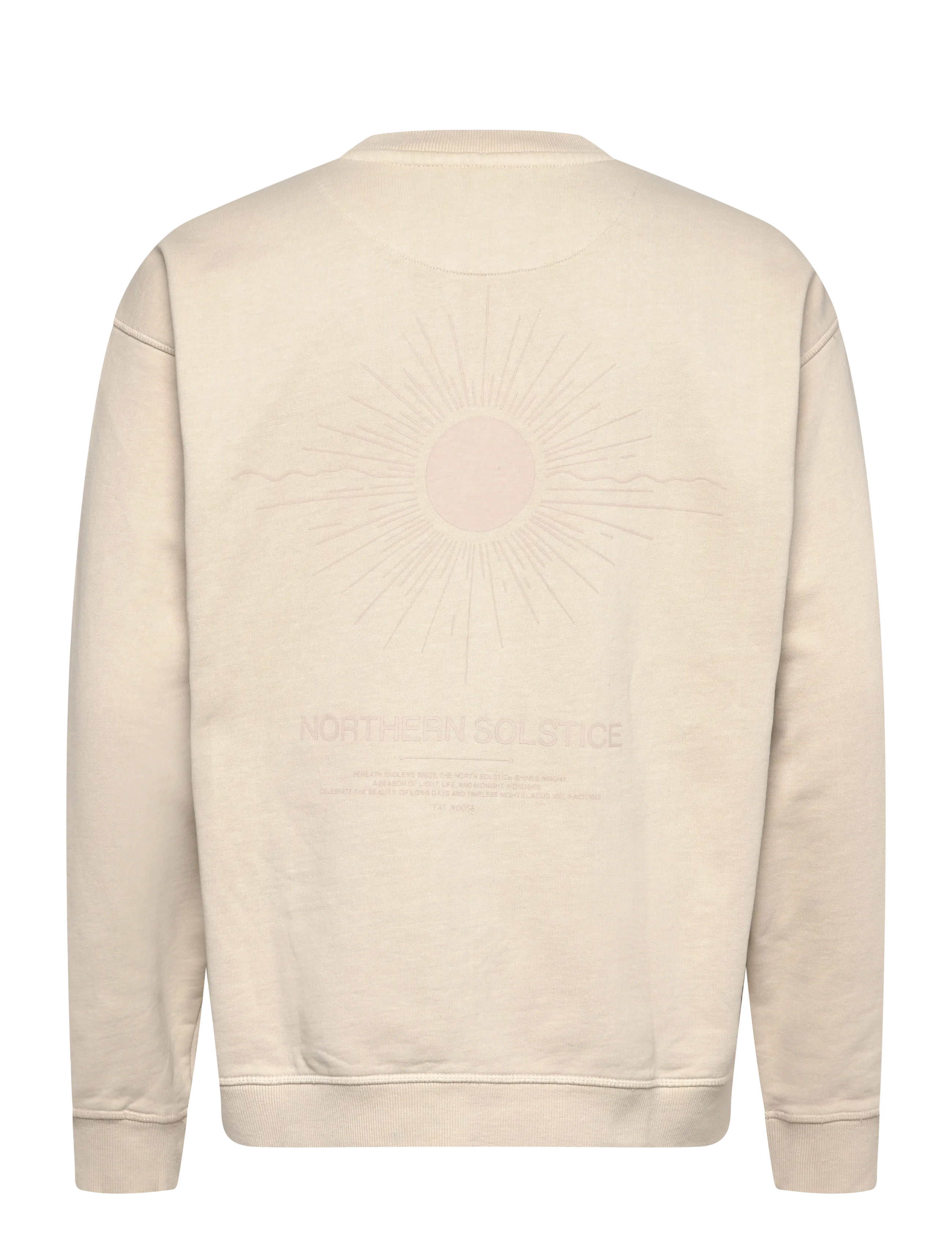 Fat Moose - Solstice sweatshirt - dressipluusid - soft sand - 2