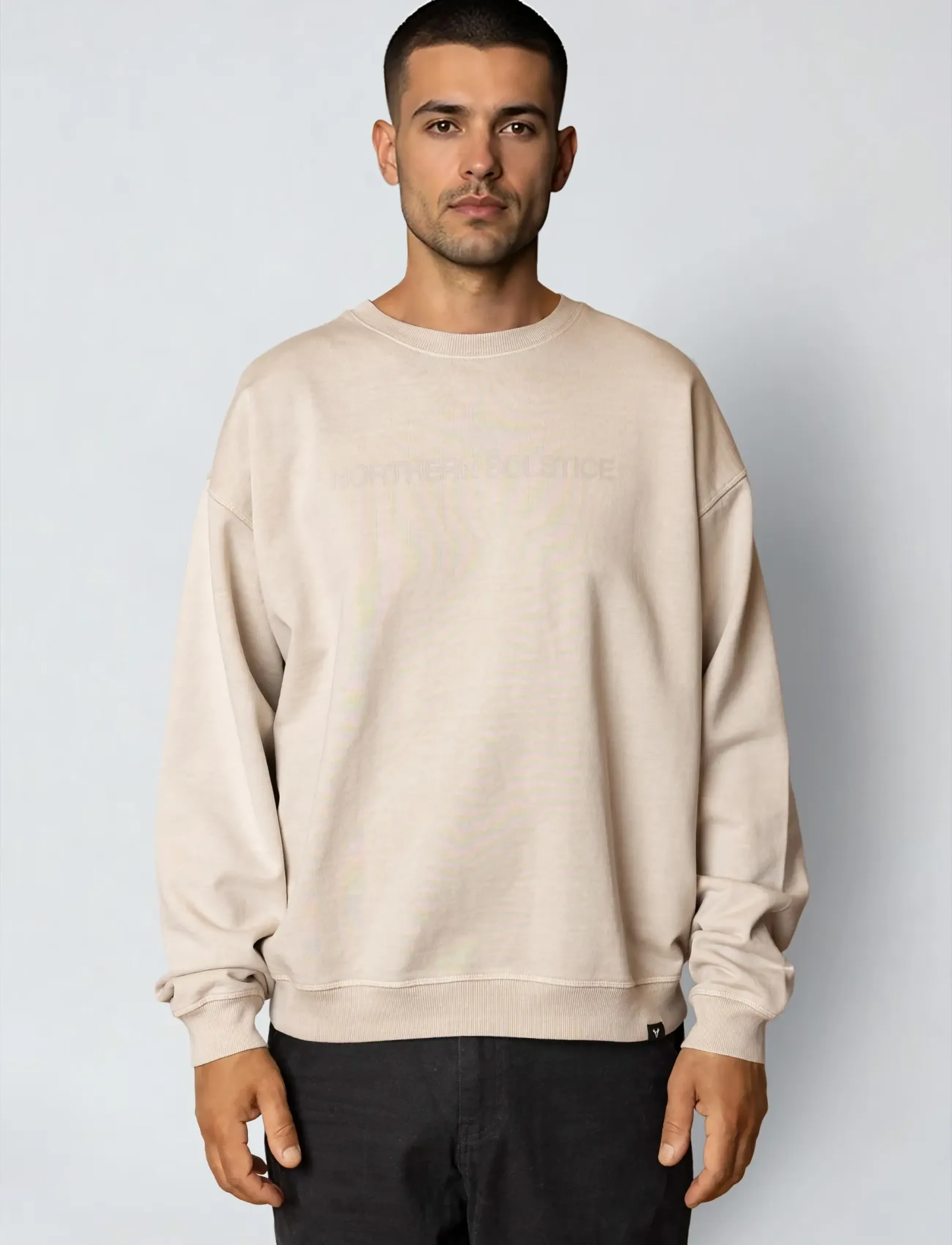 Fat Moose Solstice sweatshirt - Sweatshirts - SOFT SAND / beige