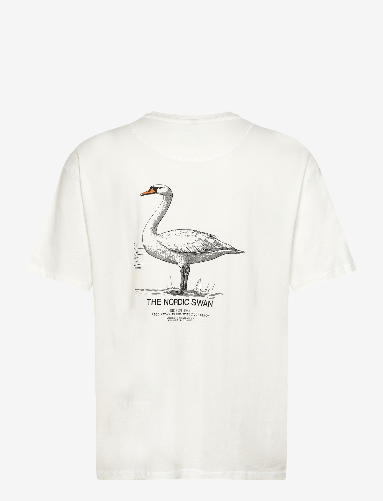 Fat Moose - Swan t-shirt - kurzärmelig - white - 2