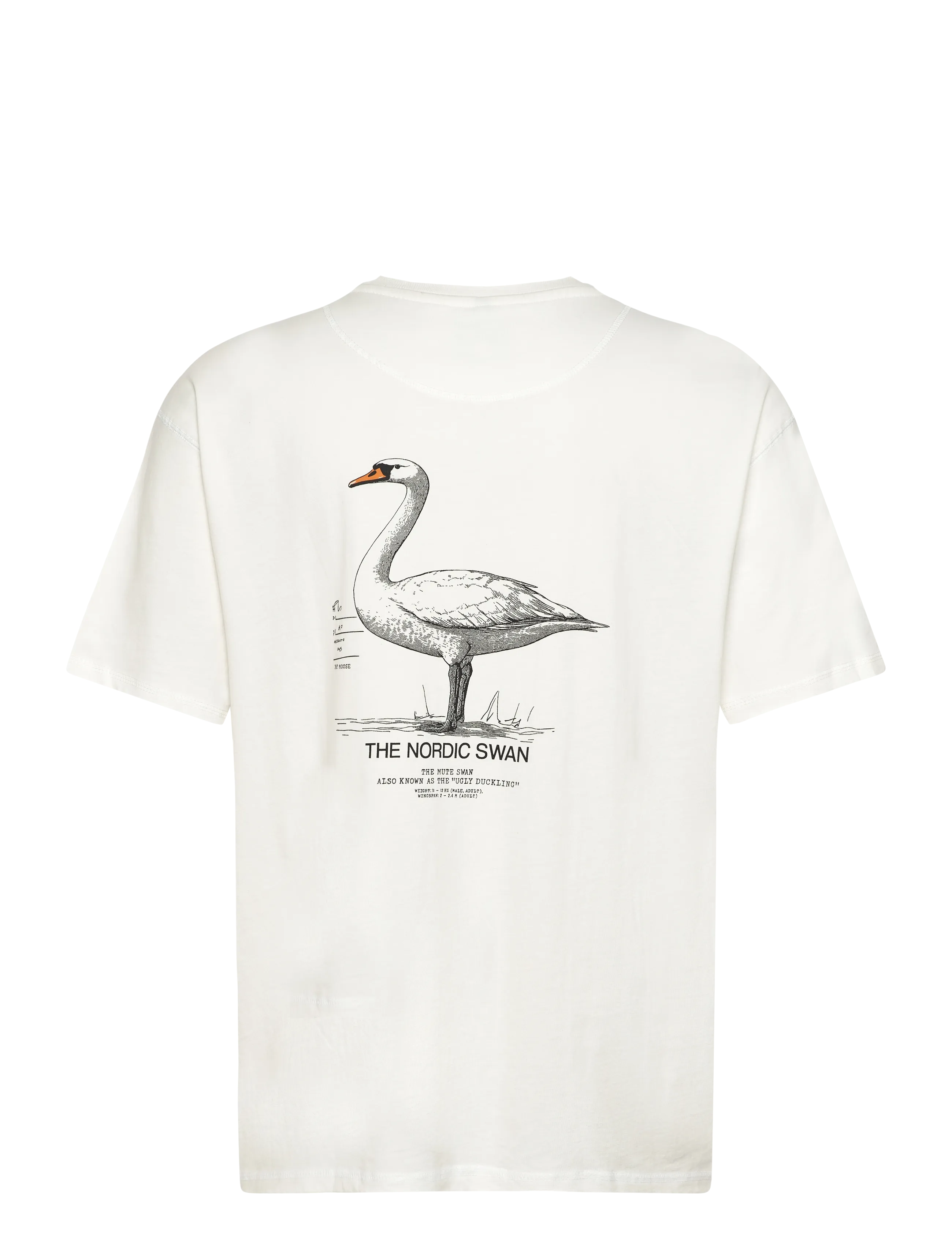 Fat Moose - Swan t-shirt - krótki rękaw - white - 2