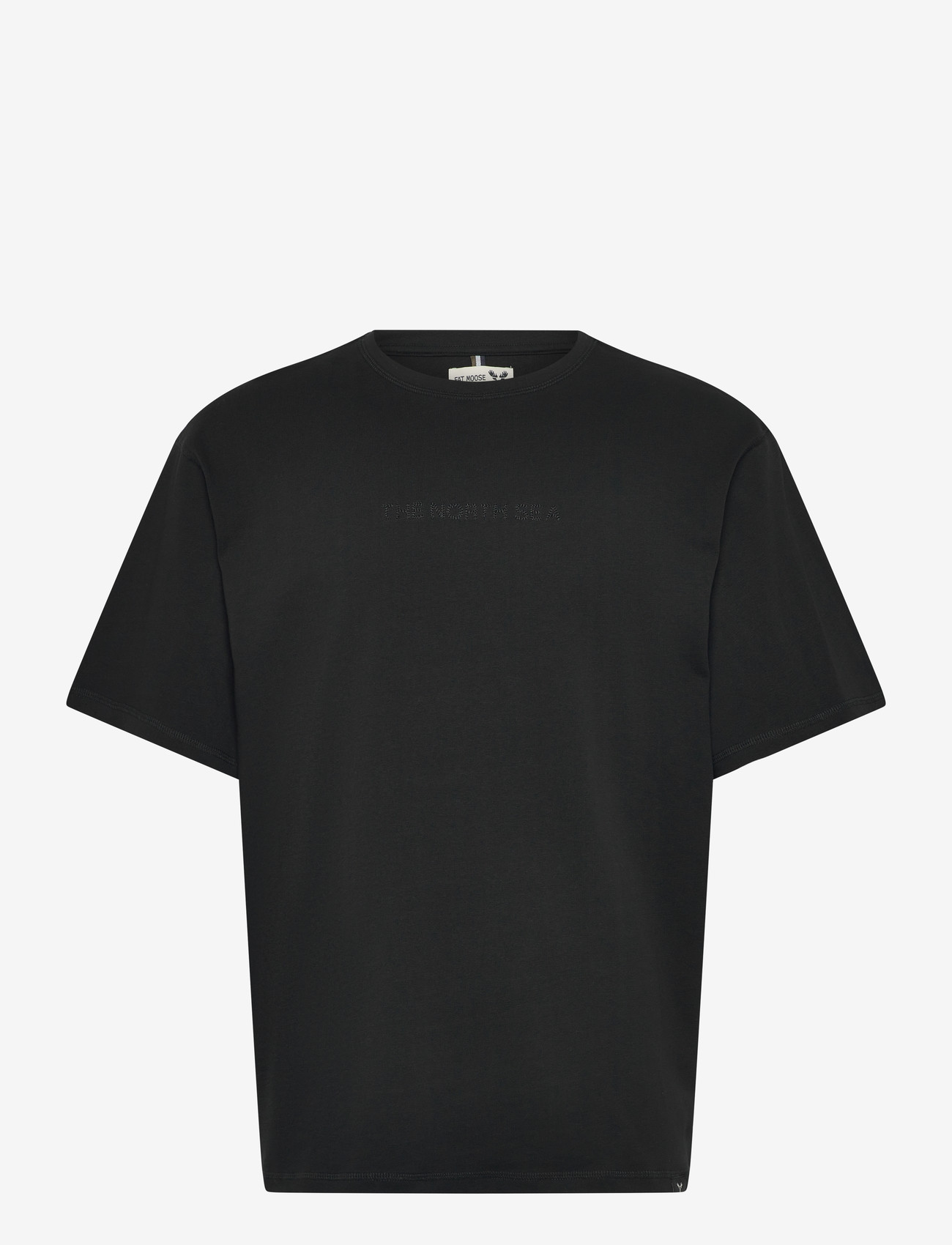 Fat Moose - Solstice t-shirt - kurzärmelig - black - 1