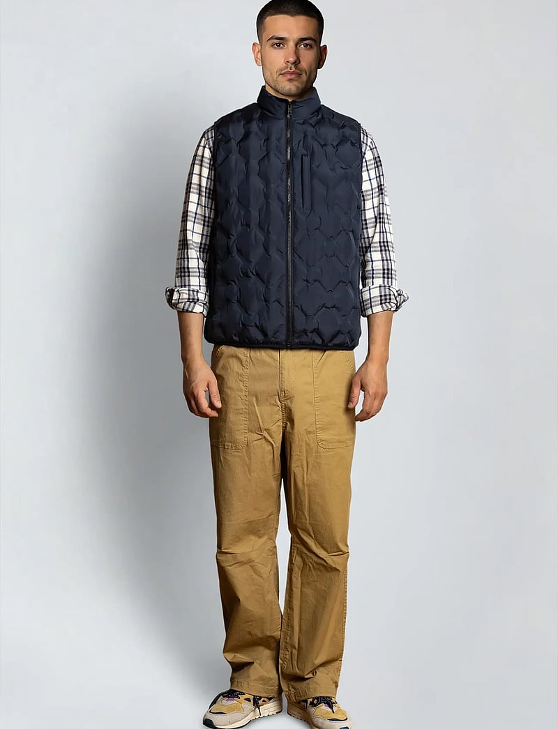 Fat Moose - Wind vest - veste - navy - 3