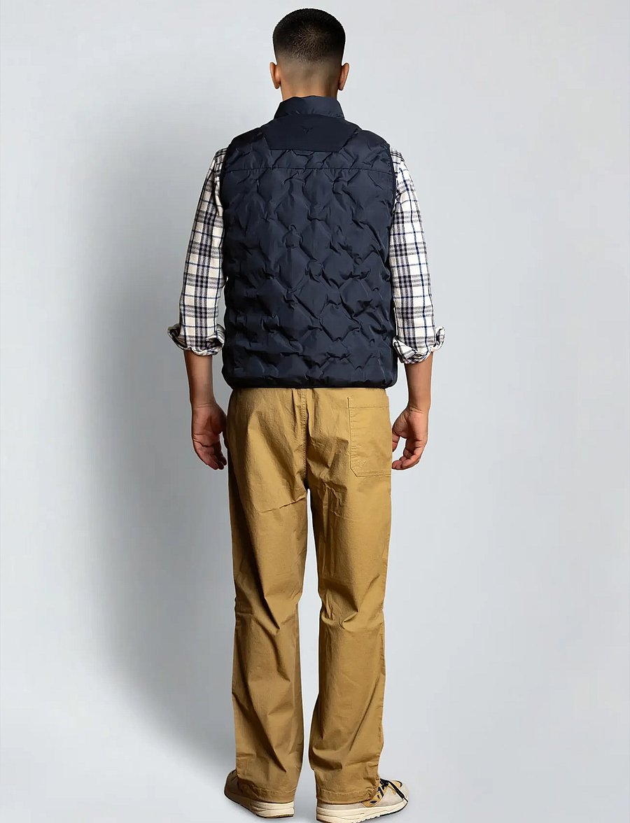 Fat Moose - Wind vest - västar - navy - 4