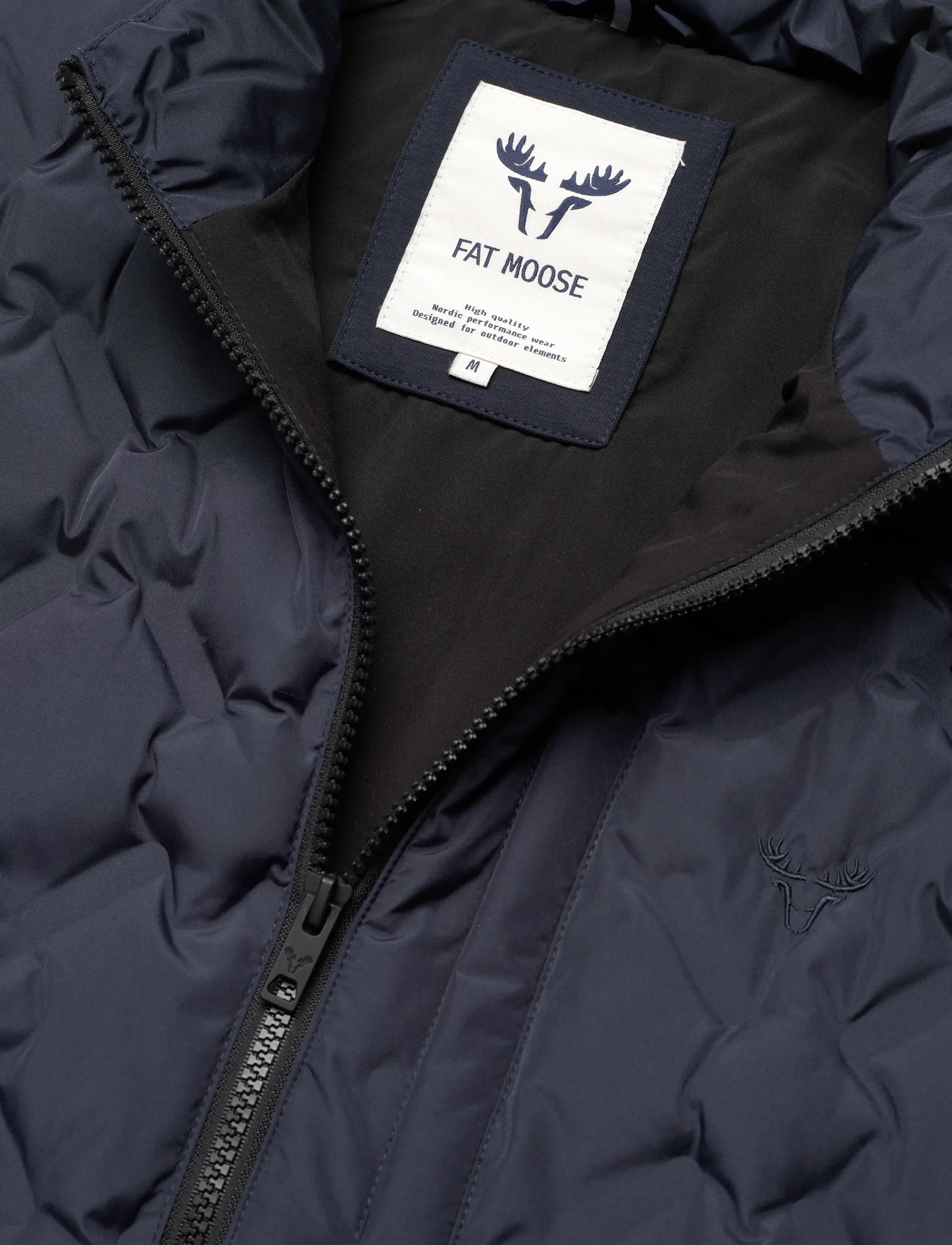 Fat Moose - Wind vest - westen - navy - 5