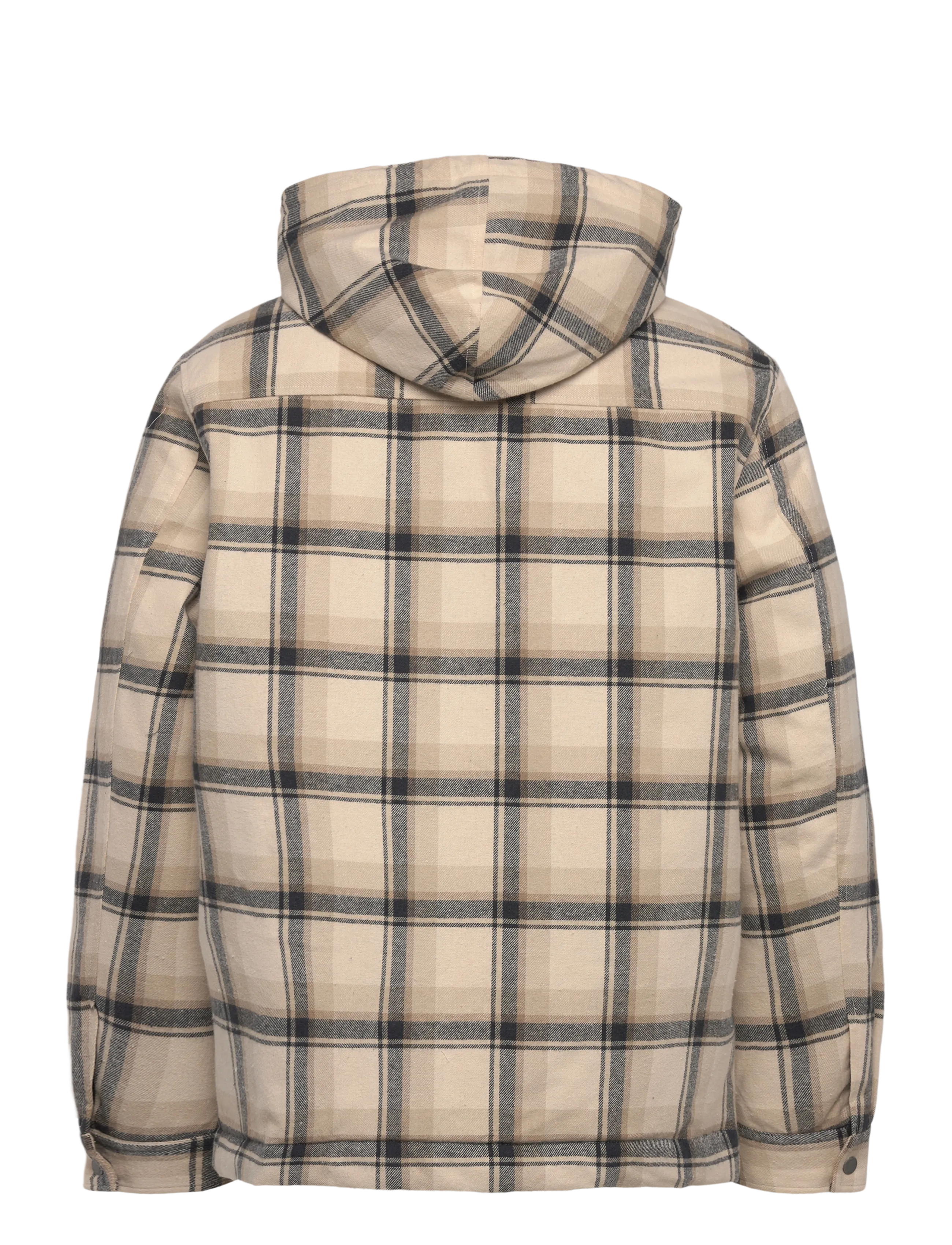 Fat Moose - Brody checked jacket - dúnjakkar - check/ecru/navy - 2