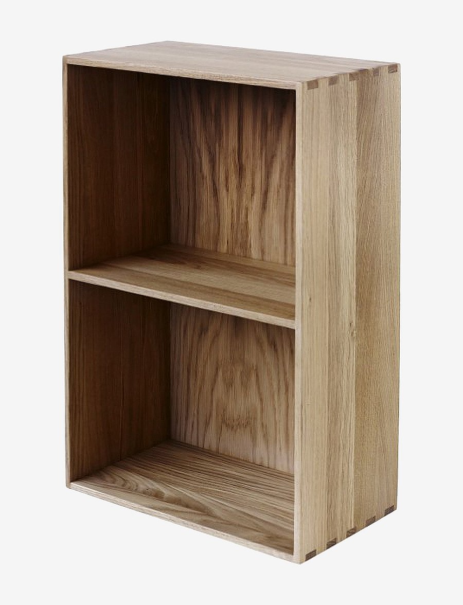 FDB Møbler - B98 - Bookcase - trends - nature, 3% white pigment - 1