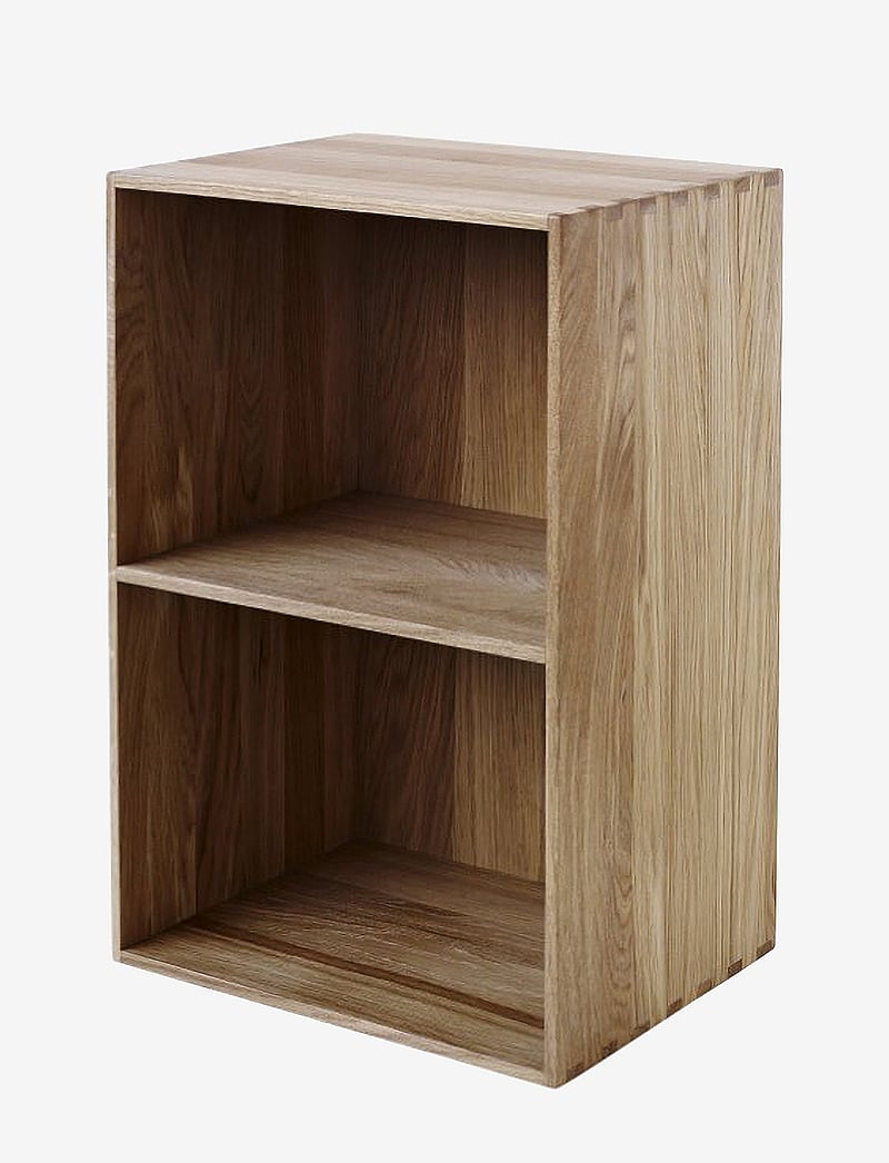 FDB Møbler - B98 - Bookcase - køb efter pris - nature, 3% white pigment - 1